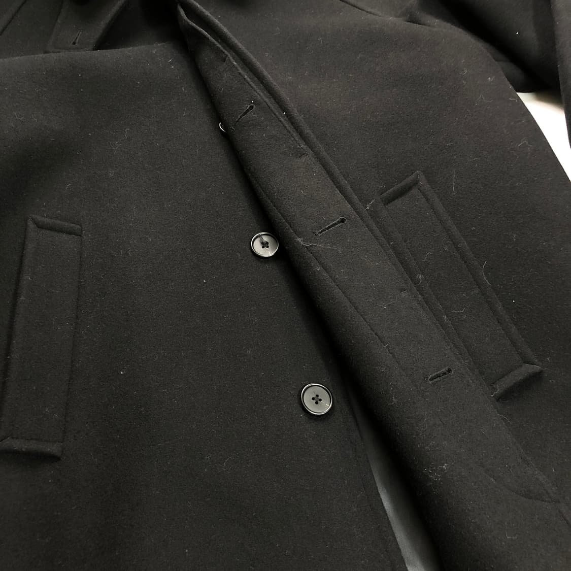 무신사 캐시미어 발마칸 코트 XL 상품이미지5