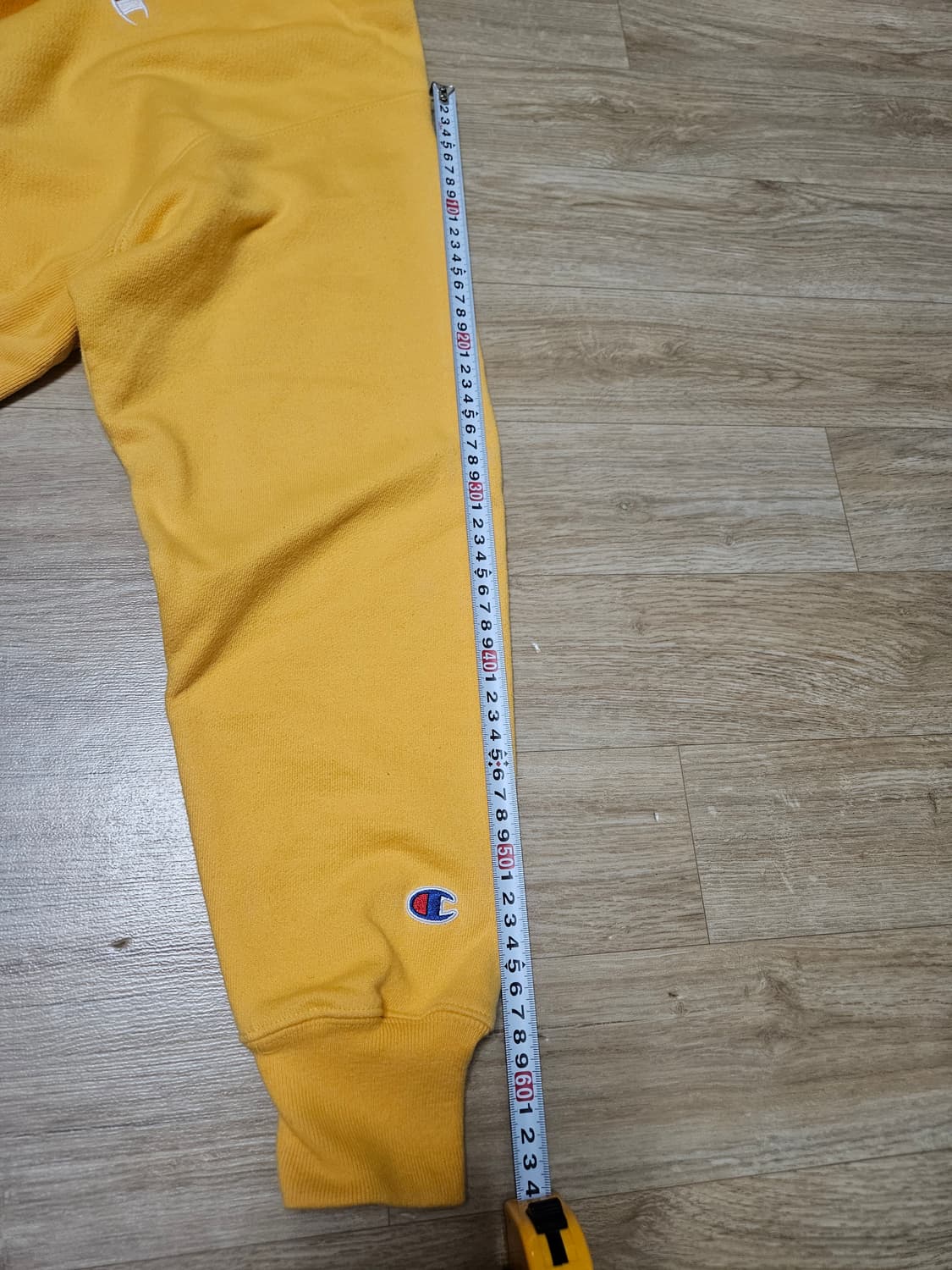 (M)챔피언 리버스위브 머스타드 스웻셔츠 상품이미지5