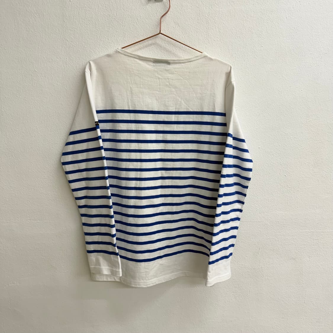 세인트제임스 화이트 네이비 스트라이프 롱슬리브M 상품이미지4