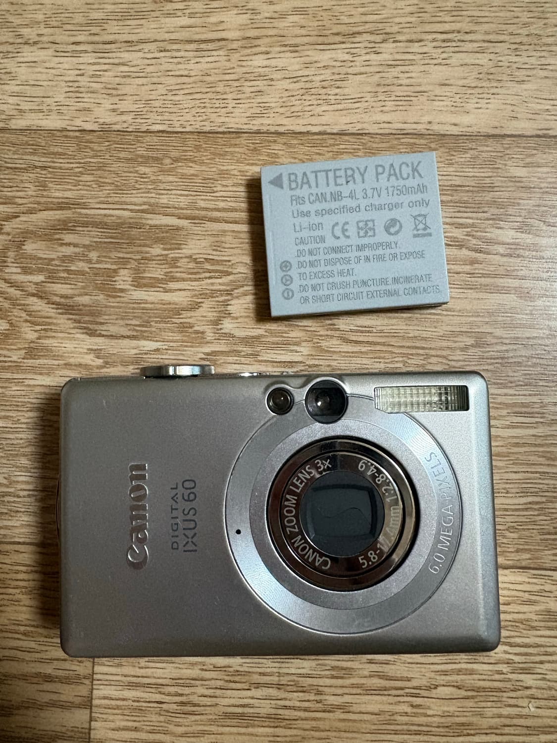 상태좋음) 캐논 익서스 ixus 60 디지털 카메라 상품이미지7