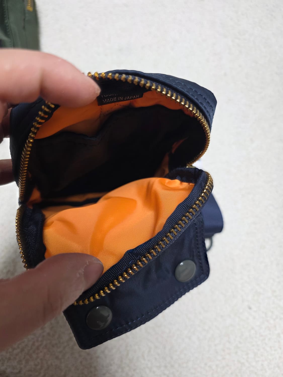 포터 휴대폰 파우치 아이언 블루 상품이미지7