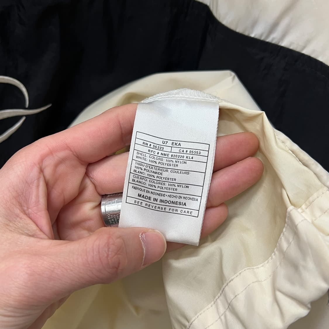 90s 나이키 올드스쿨 스우시 바람막이 아노락 XL 상품이미지5