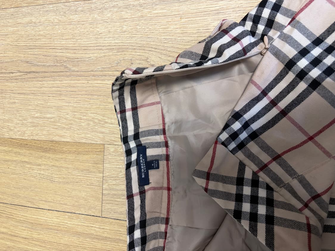 버버리 정품 00s 체크 테니스스커트 25 상품이미지3