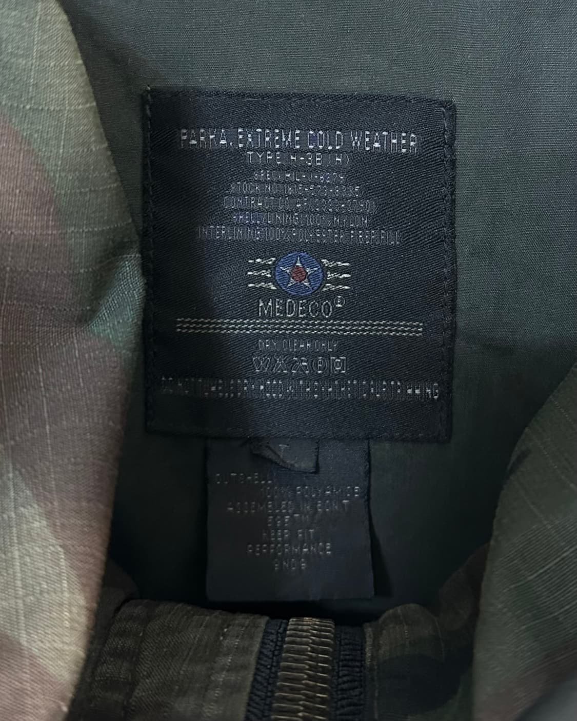 메데코 밀리터리 카모 후드 자켓 (va.68) 상품이미지6