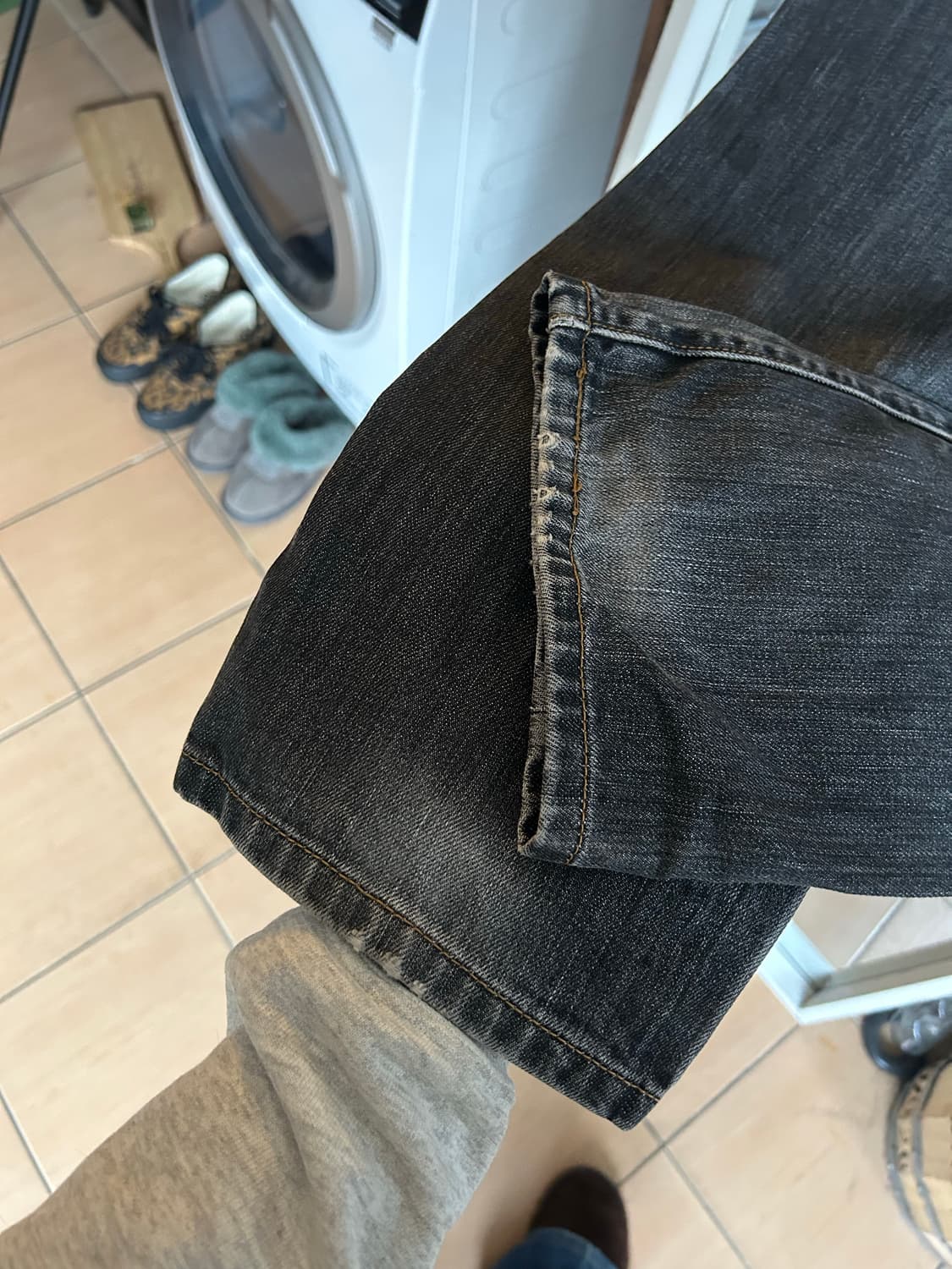 00‘s 리바이스 501 블랙진 32in 상품이미지5