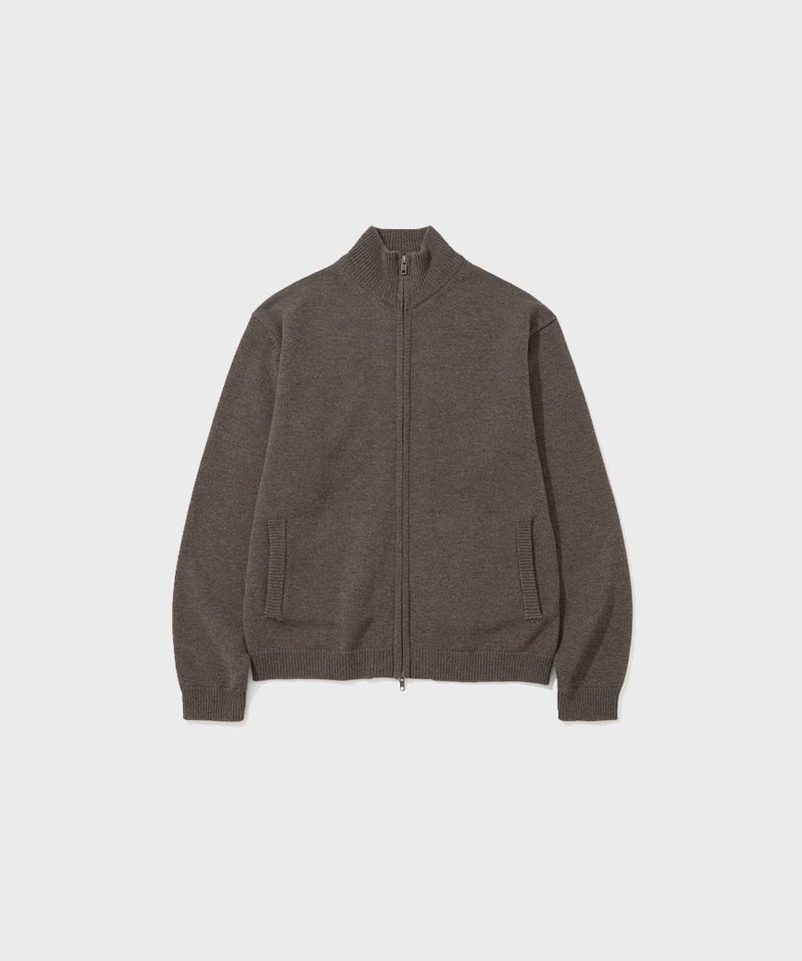 (구입) 마이라이브러리 124 니트자켓 브라운 M 상품이미지1