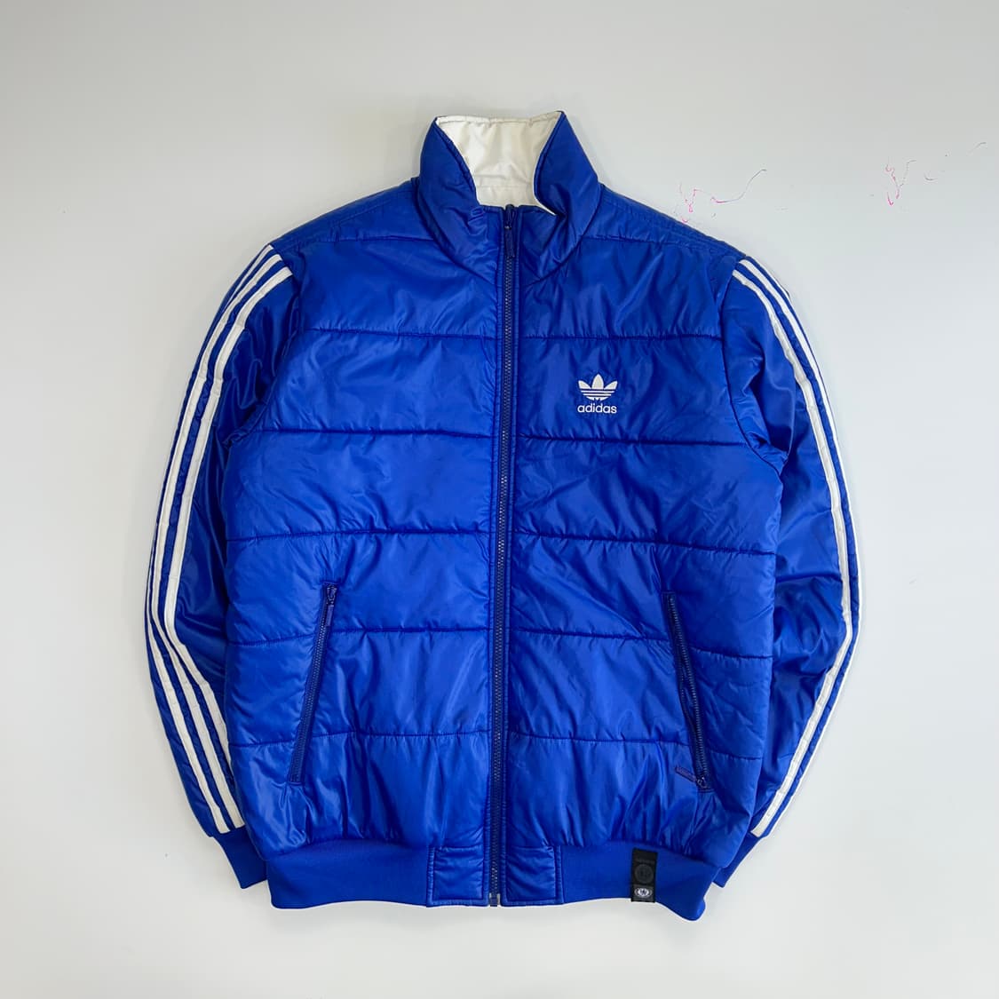 Adidas 아디다스 첼시FC 리버시블 파이어버드 블루 화이트 패딩 상품이미지4