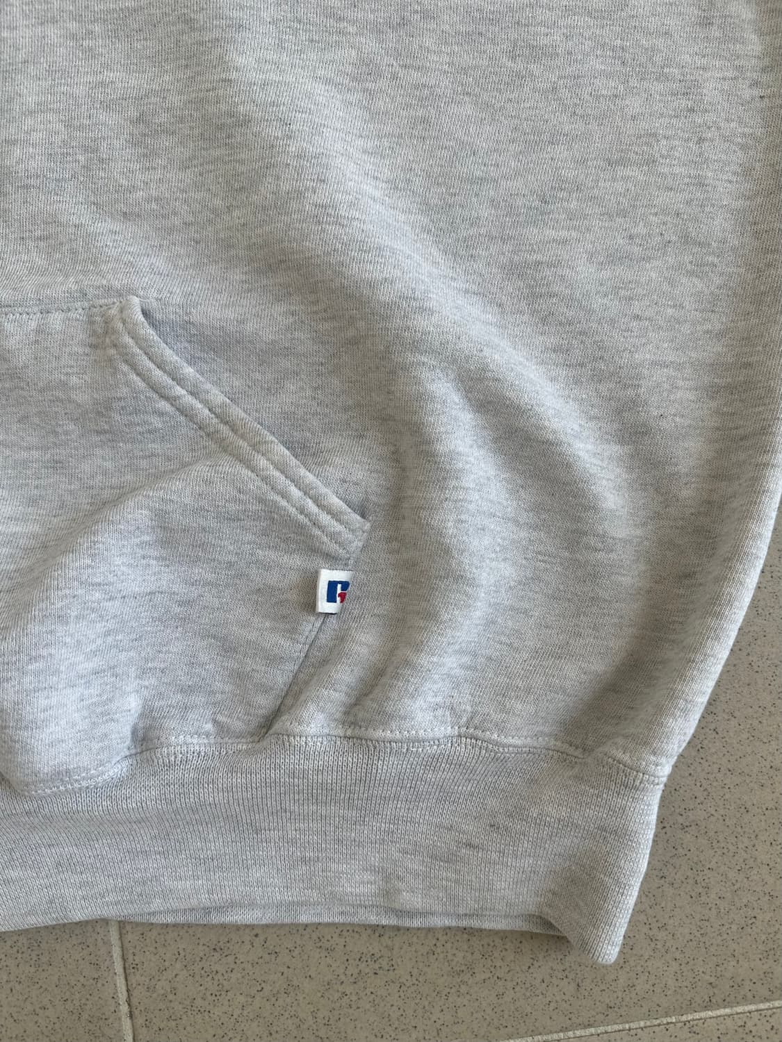 90s 빈티지 러셀 후드 그레이 XXL 상품이미지3