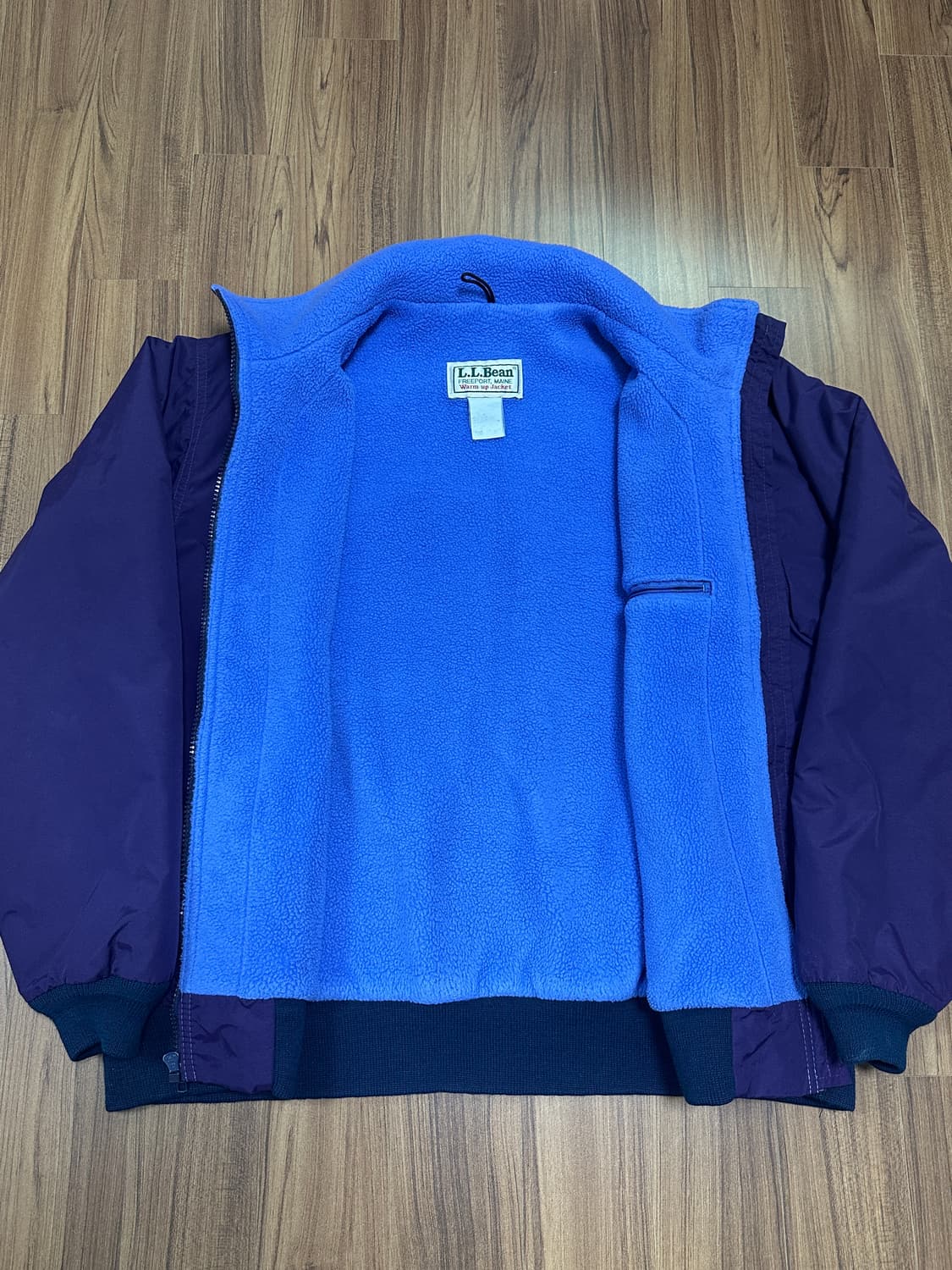 LL Bean USA 90s 웜업 자켓 M 상품이미지9