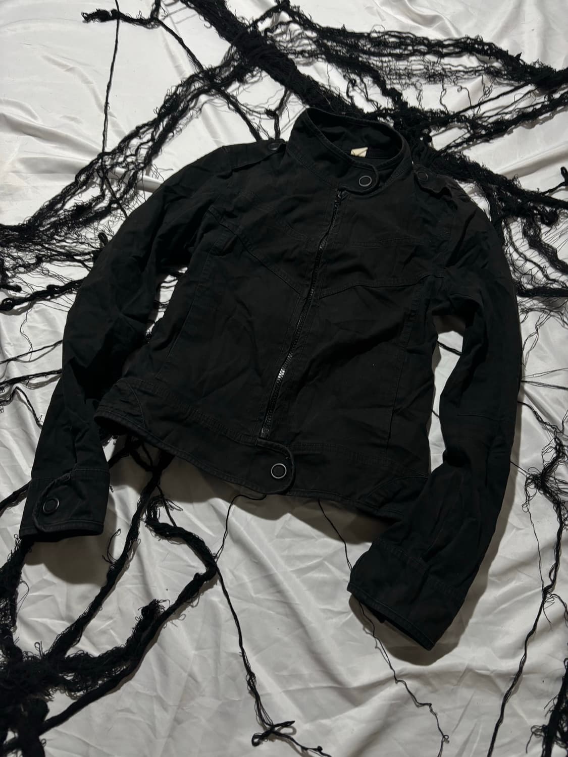 “Unknown” Y2K Black Jacket 상품이미지3