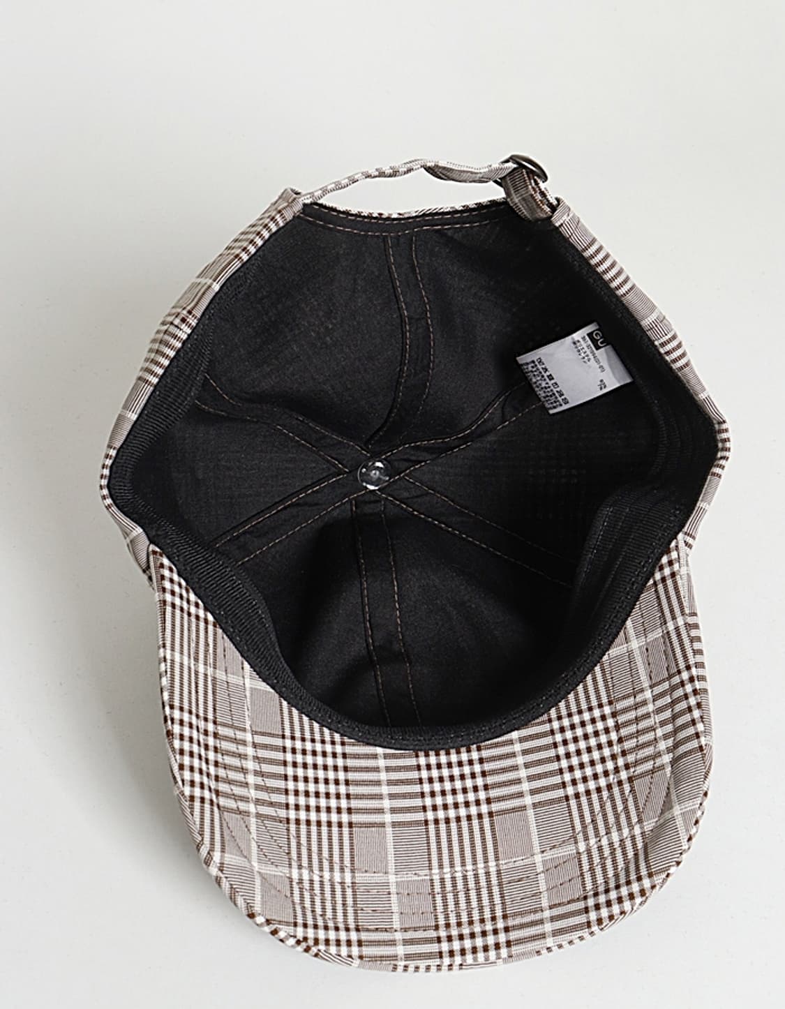  G U Check Ball Cap 상품이미지4