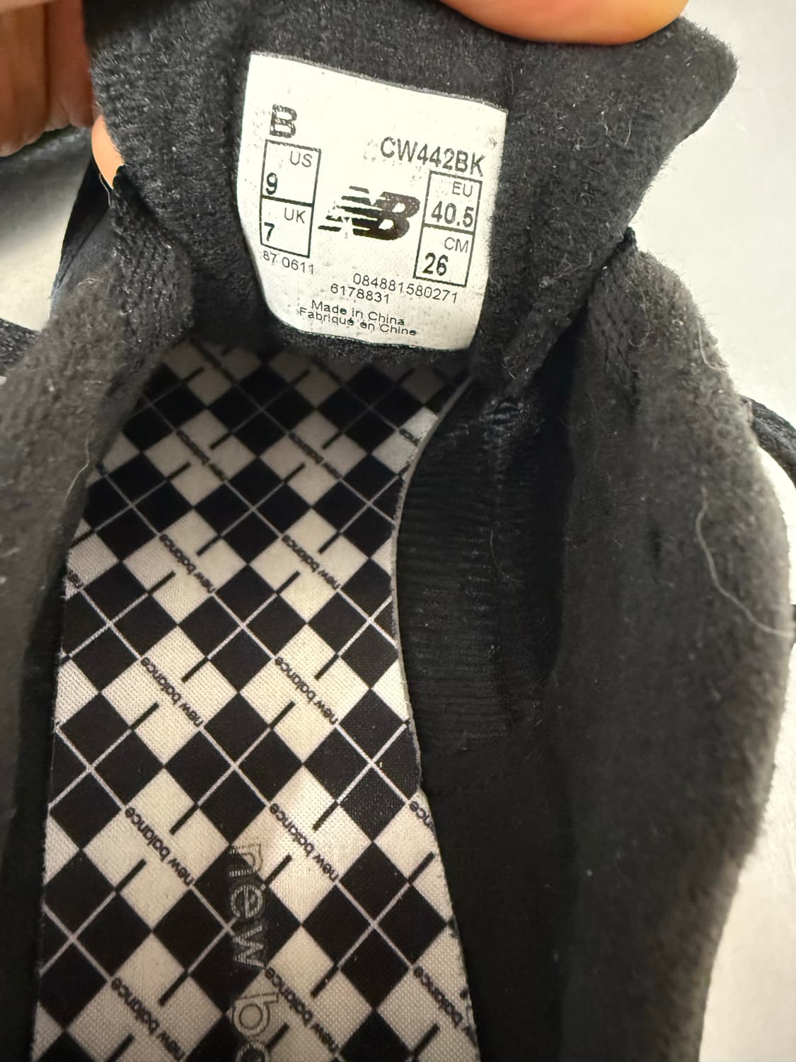 뉴발란스 442 블랙 미우미우 상품이미지6