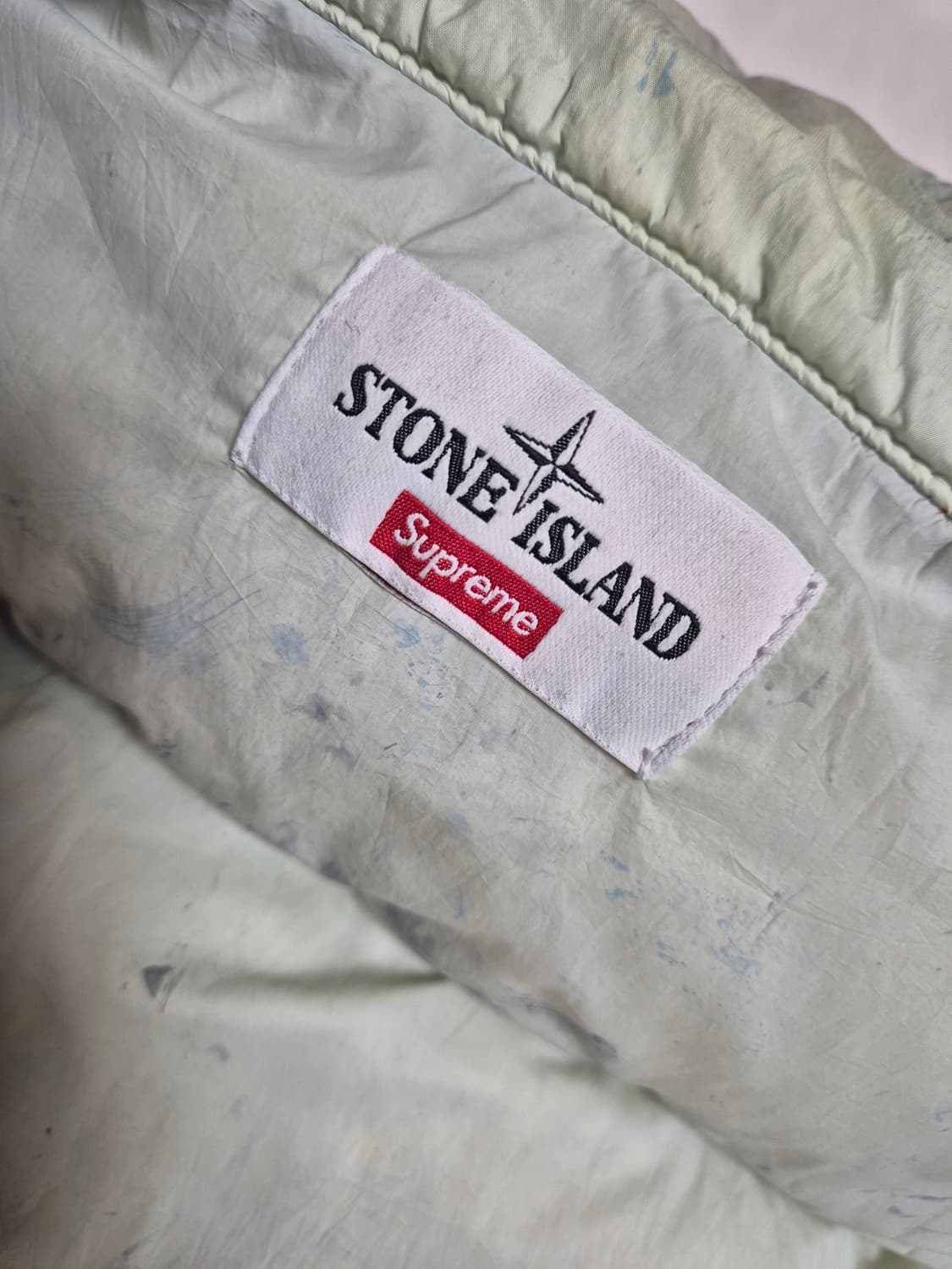 슈프림 x 스톤아일랜드 페린티드 카모 크링클 패딩 20FW 상품이미지6