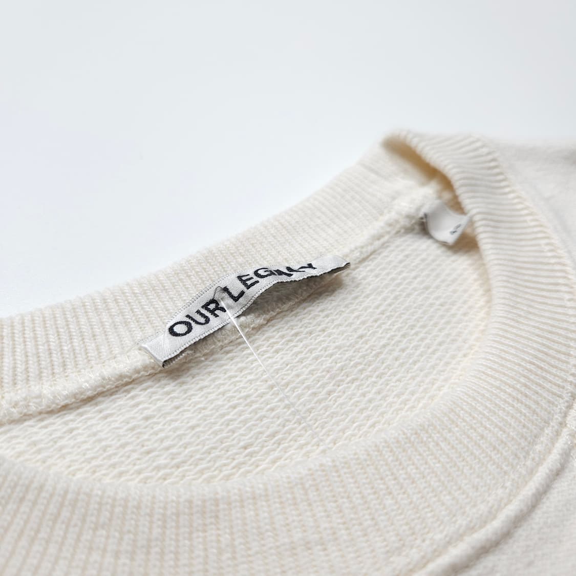 아워레가시 베이스 스웻 셔츠 크림 (L) 상품이미지5