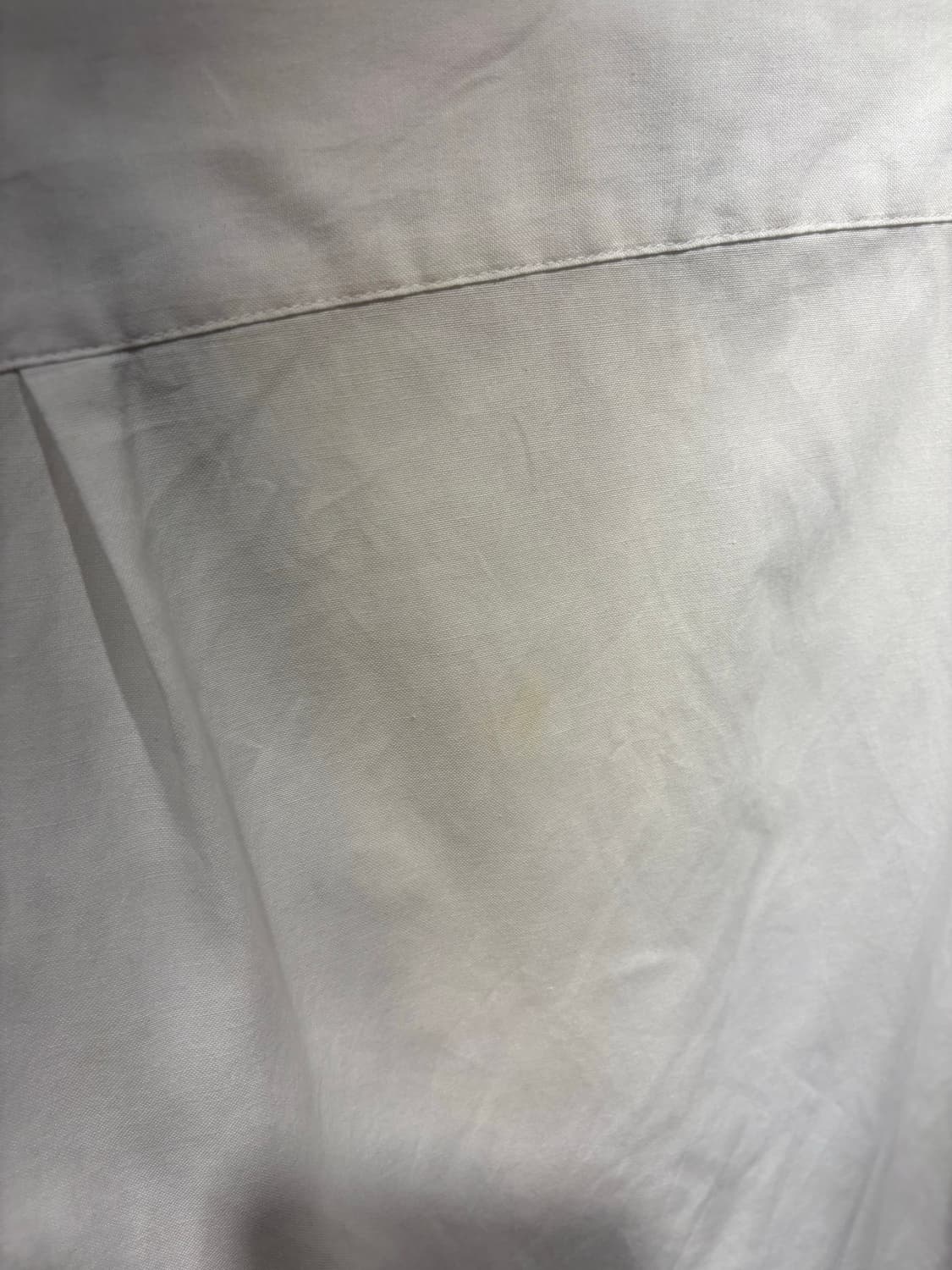 꼼데가르송 블랙와펜 화이트 셔츠 L 상품이미지3