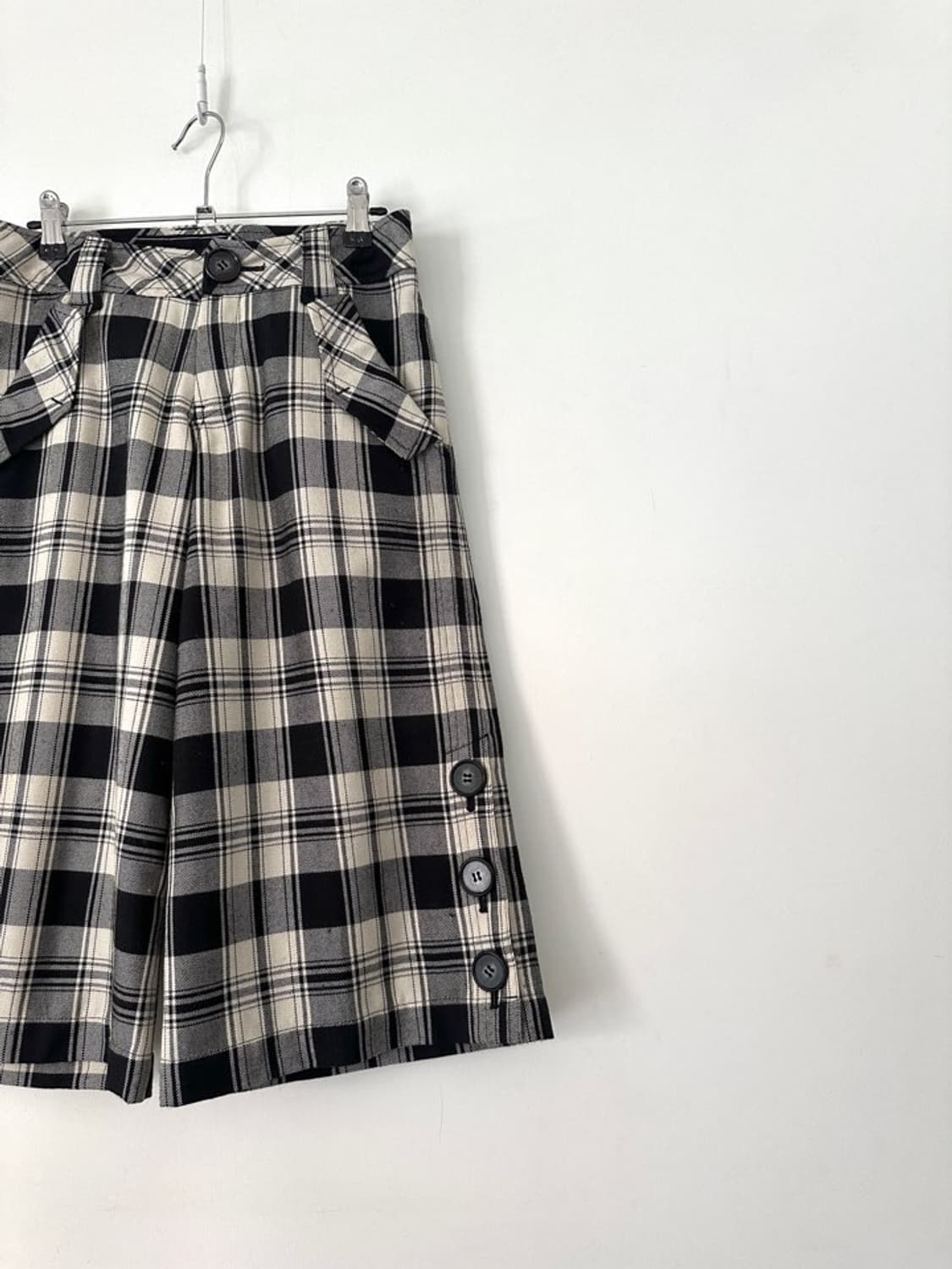 AS KNOW AS check button capri pants 상품이미지4