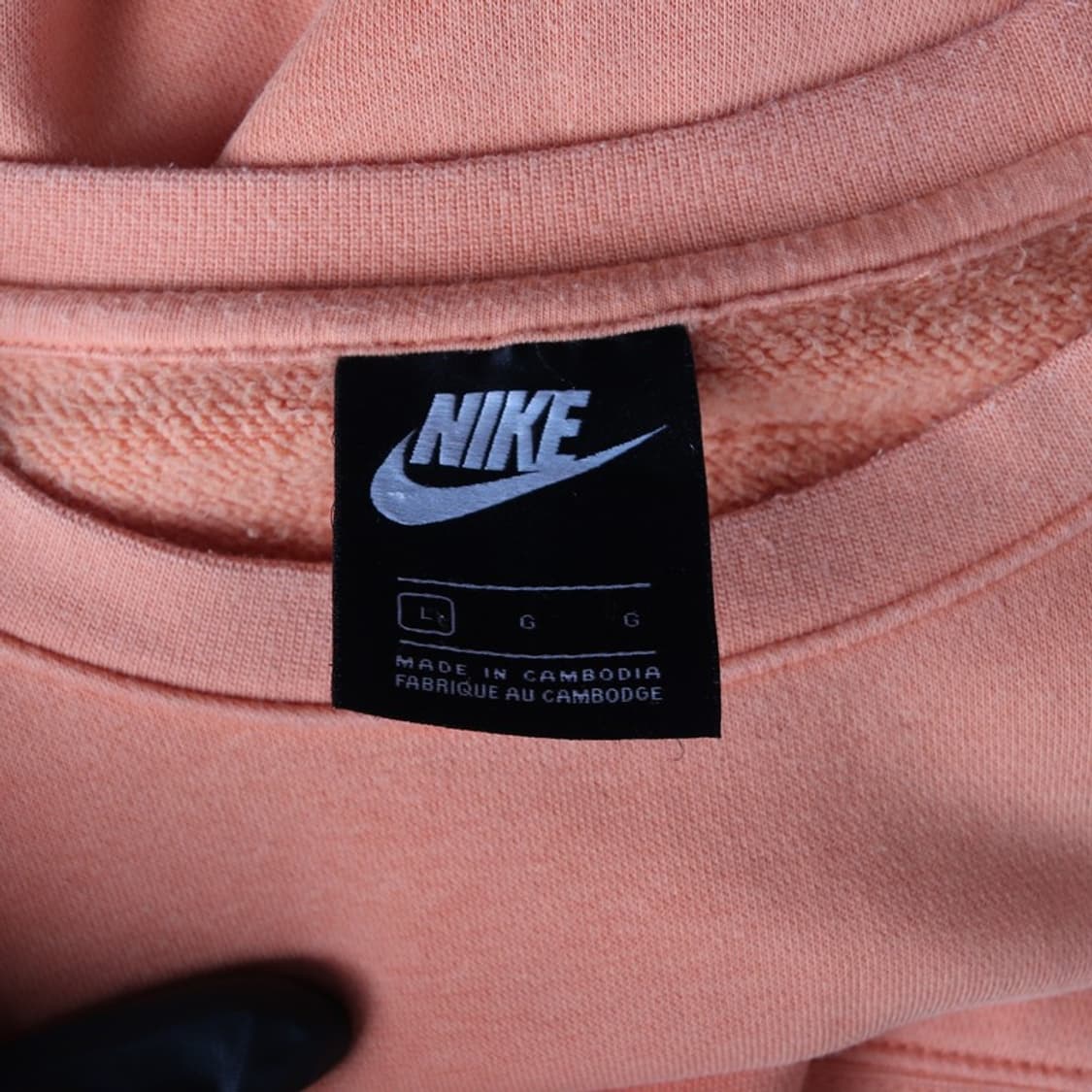 나이키 오렌지 스우시 맨투맨 L 상품이미지5