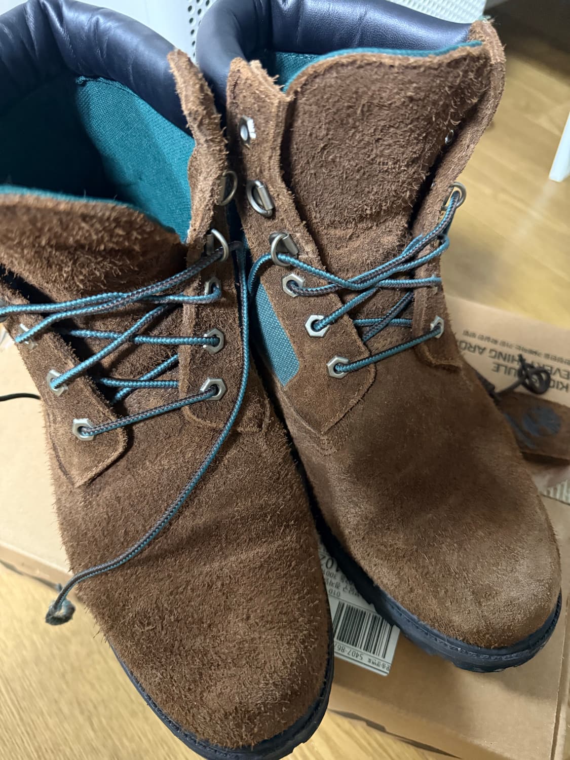 팀버랜드 디스이즈네버뎃 부츠 브라운  상품이미지7