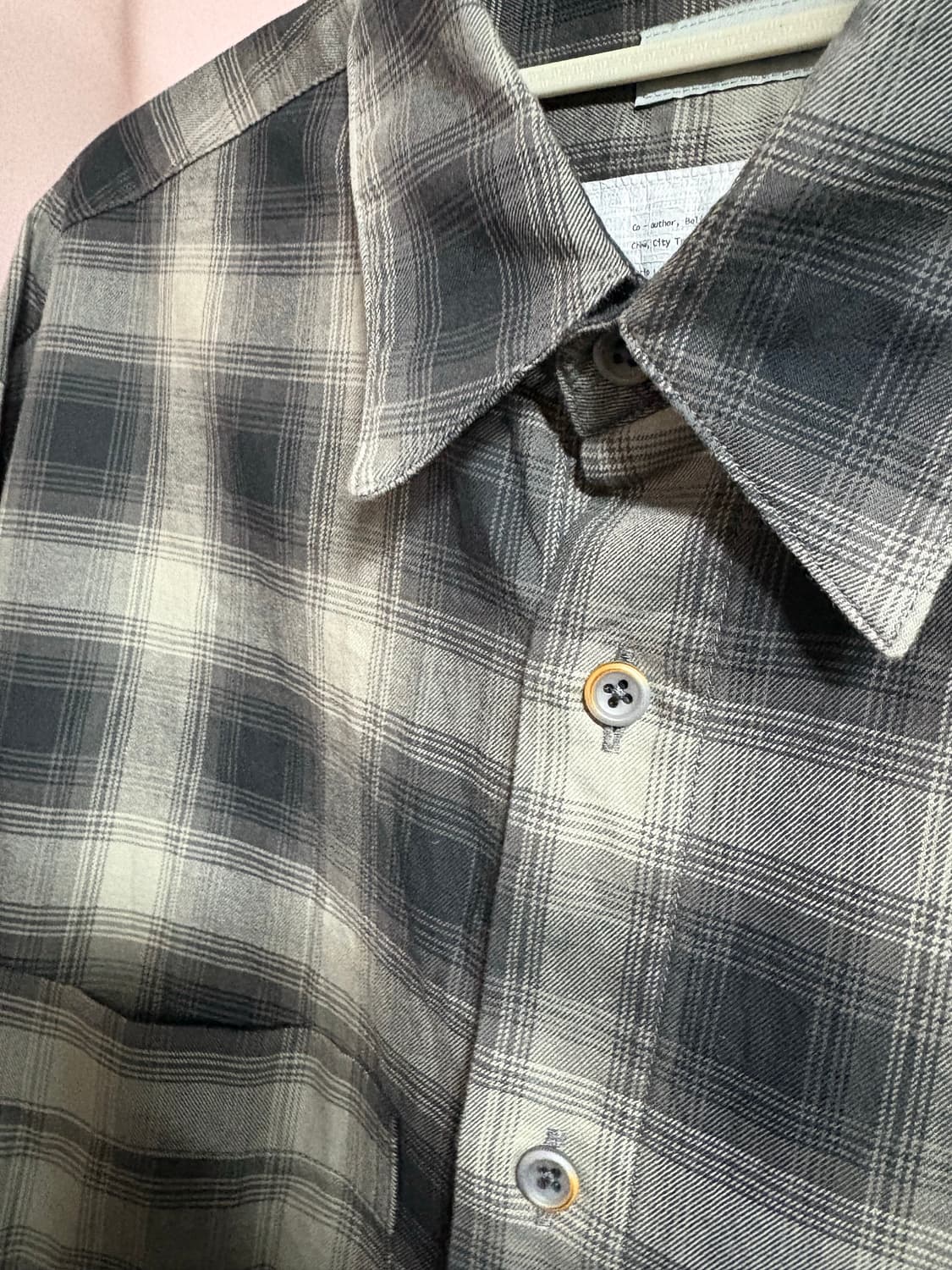 마이라이브러리 벨리에 데이드림 옴브레 체크셔츠 04 상품이미지3