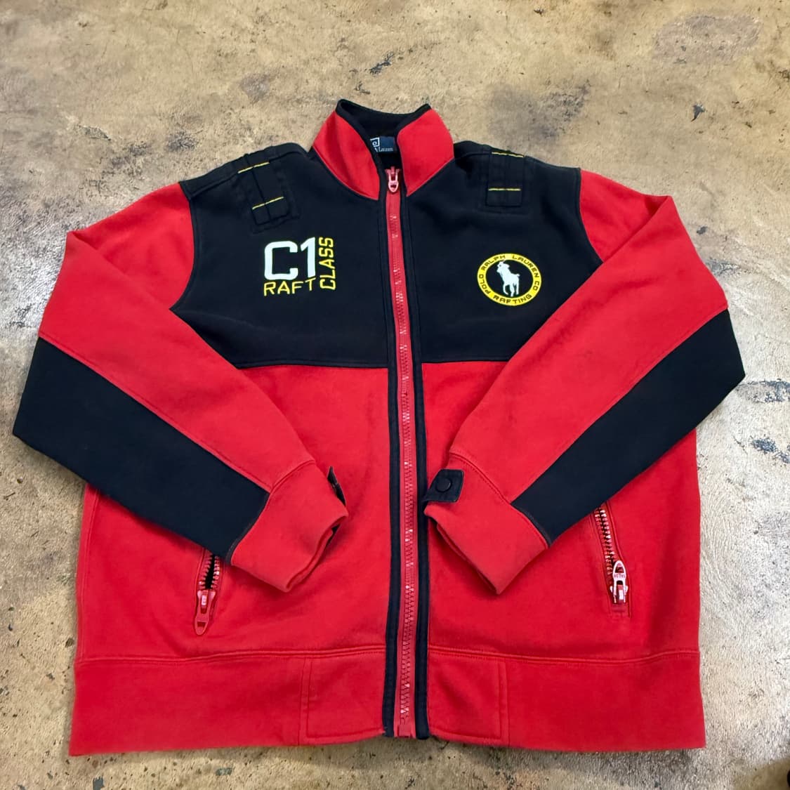 폴로 랄프로렌 레이싱 검빨 자켓 집업  상품이미지2