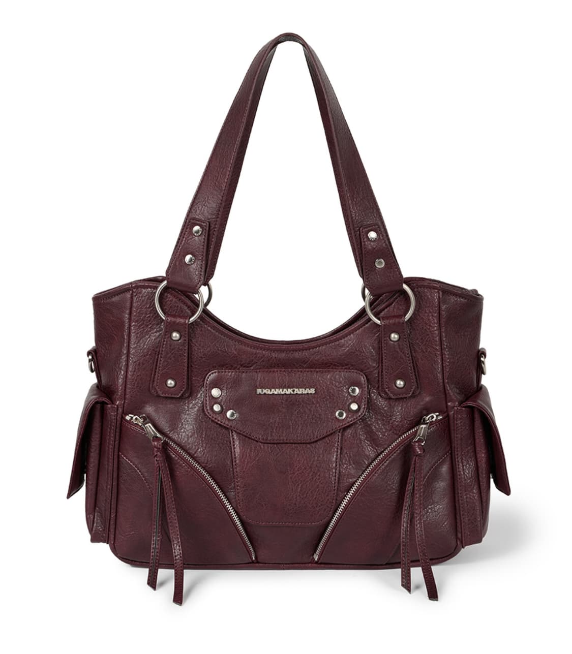 Studded Leather Shoulder Bag 이우가마카라스 상품이미지1