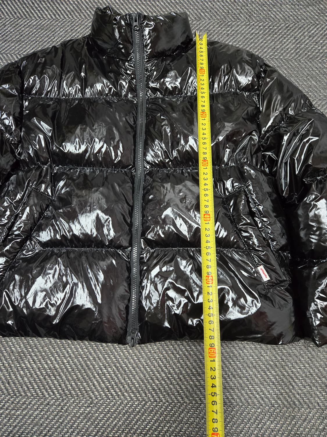 오디너리홀리데이 유광패딩 숏패딩 오버핏패딩 상품이미지9