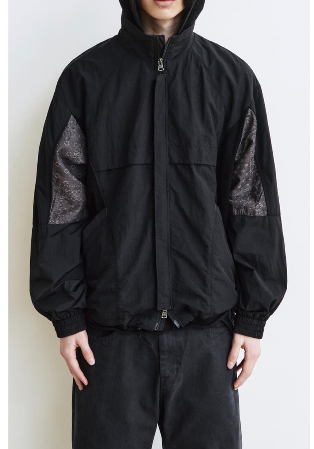 폴리테루 페이즐리 트랙 점퍼 3 상품이미지4