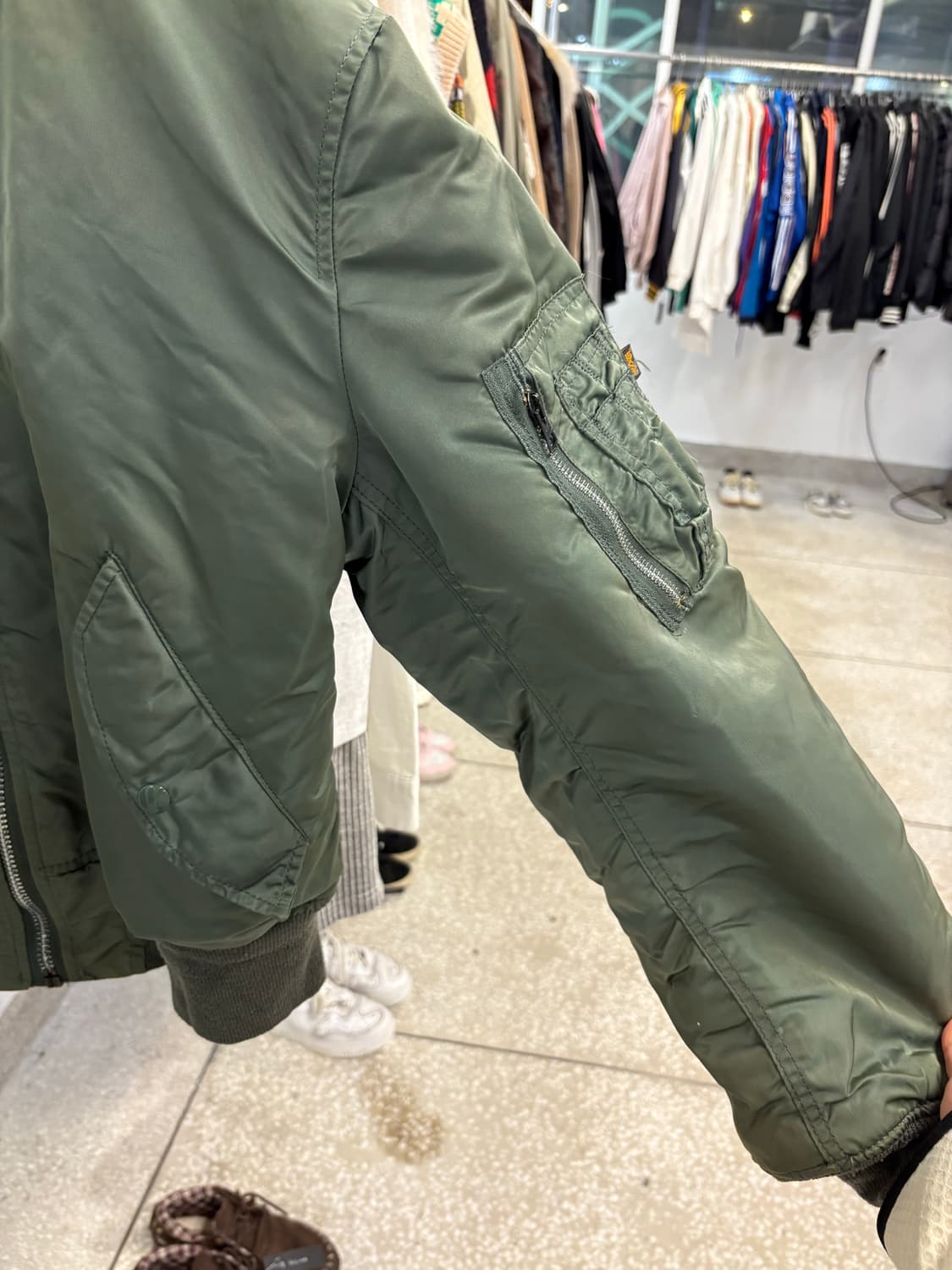 Alpha Industries reversible ma-1 jacket 상품이미지3