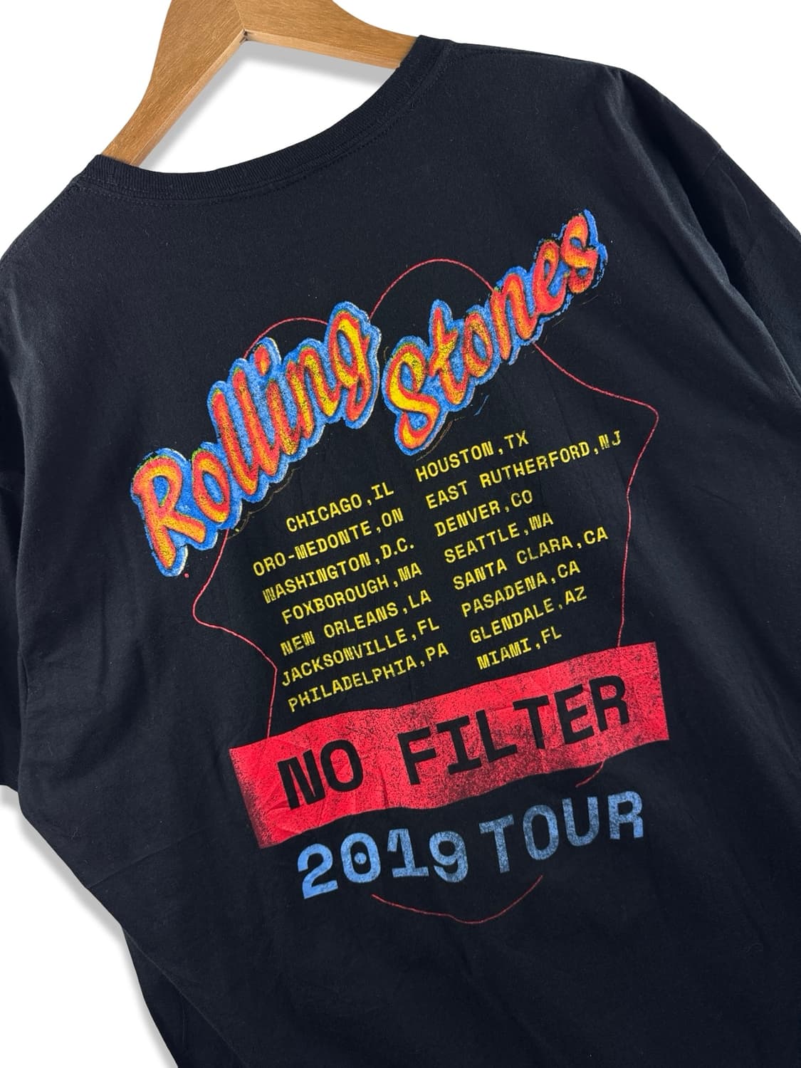 롤링스톤즈 2019 투어 기념 반팔티2090 상품이미지4