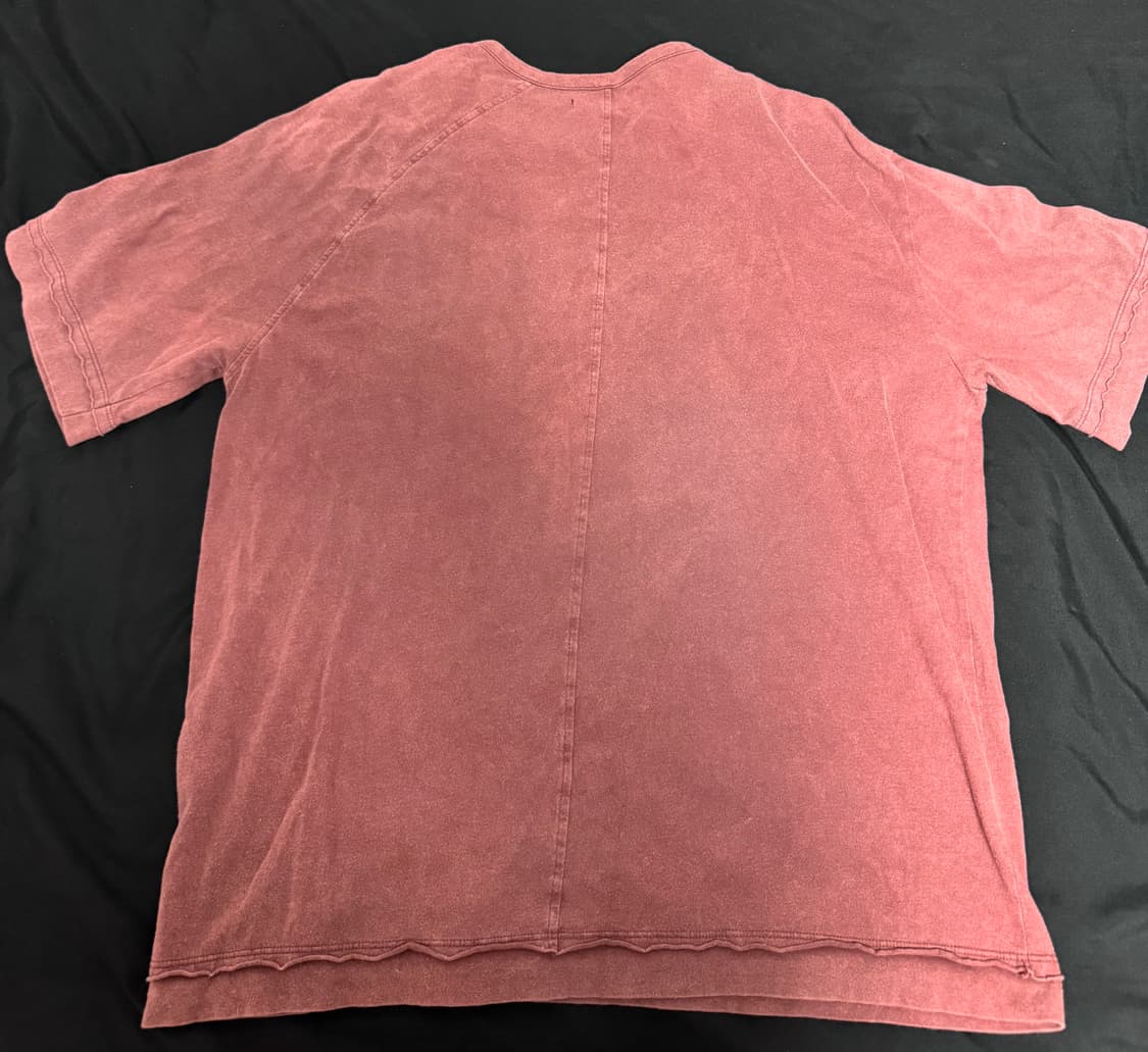 해칭룸 더블 헨리넥티 1/2 더스티 핑크 (2) 상품이미지3