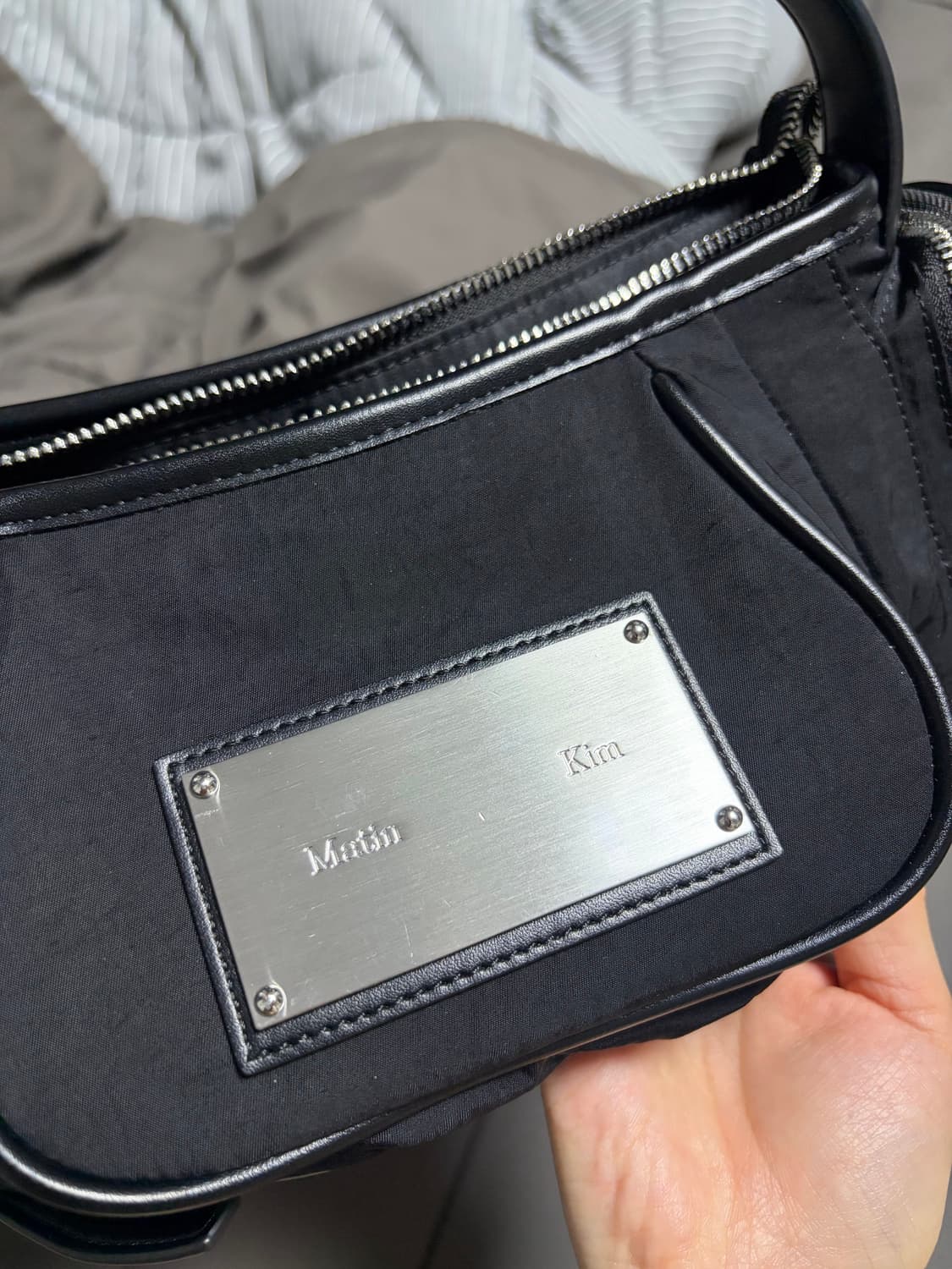 마뗑킴 마들렌 라운드백 블랙 상품이미지4