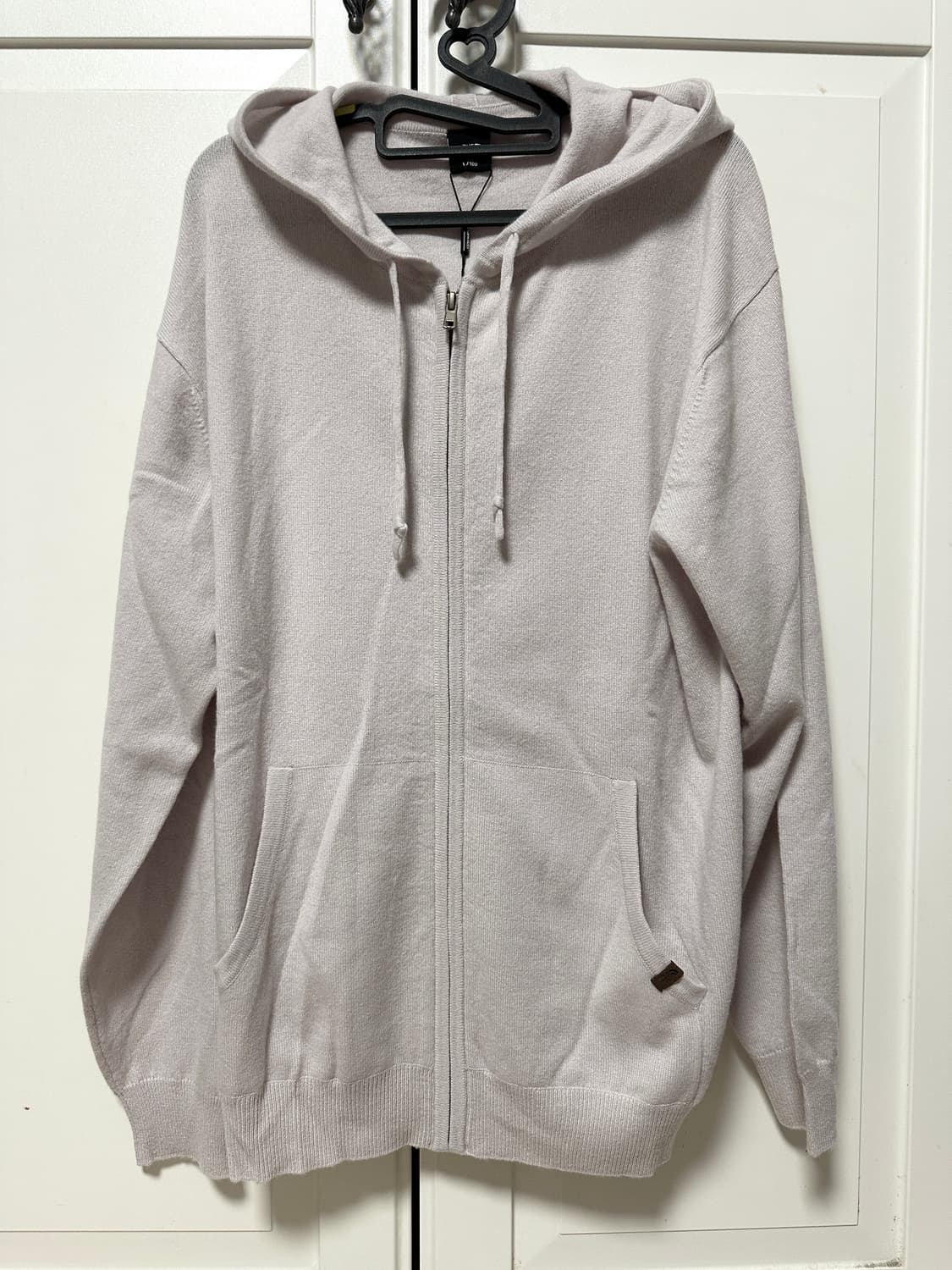 노스페이스 캐시미어 100% 후드 집업 새상품 L 상품이미지1