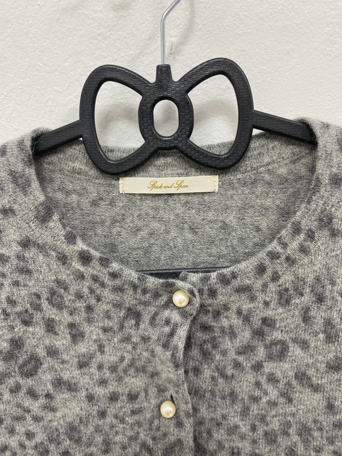 [JPN] 오네갸루 호피 레오파드 가디건 상품이미지6