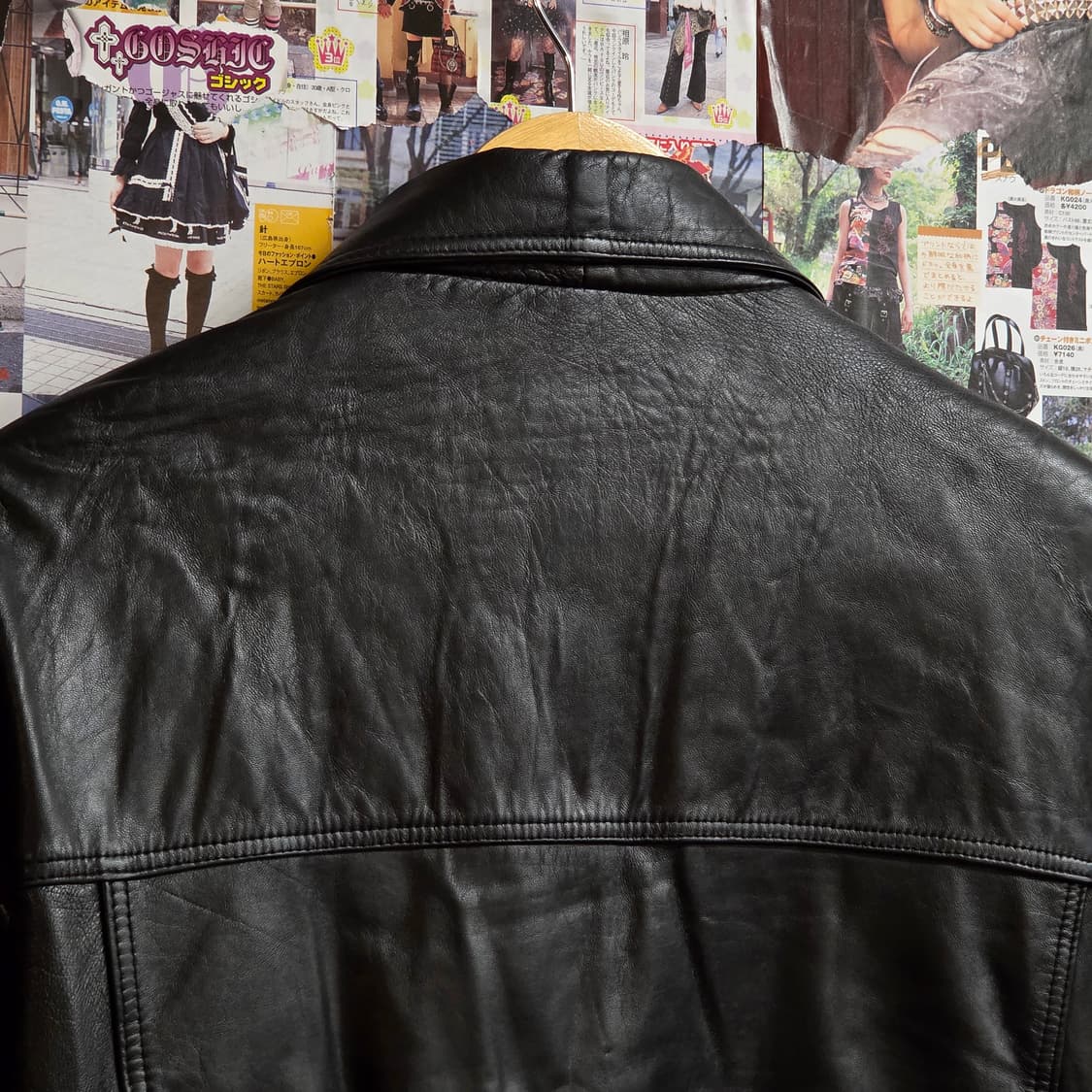빈티지 리얼레더 양가죽 봄버 자켓 상품이미지7
