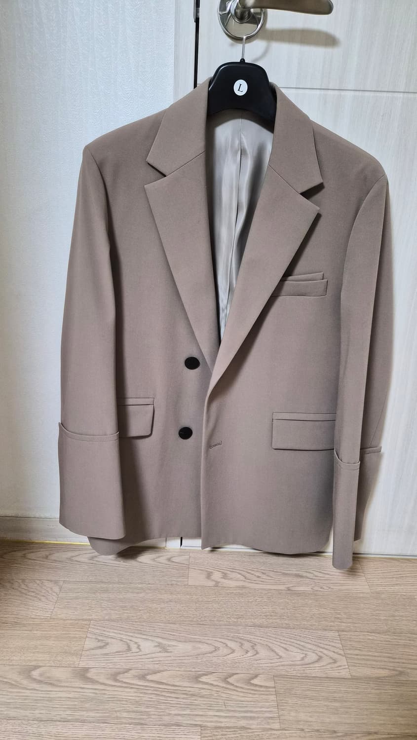 44사이즈)우영미 턴업 베이지 자켓 상품이미지1