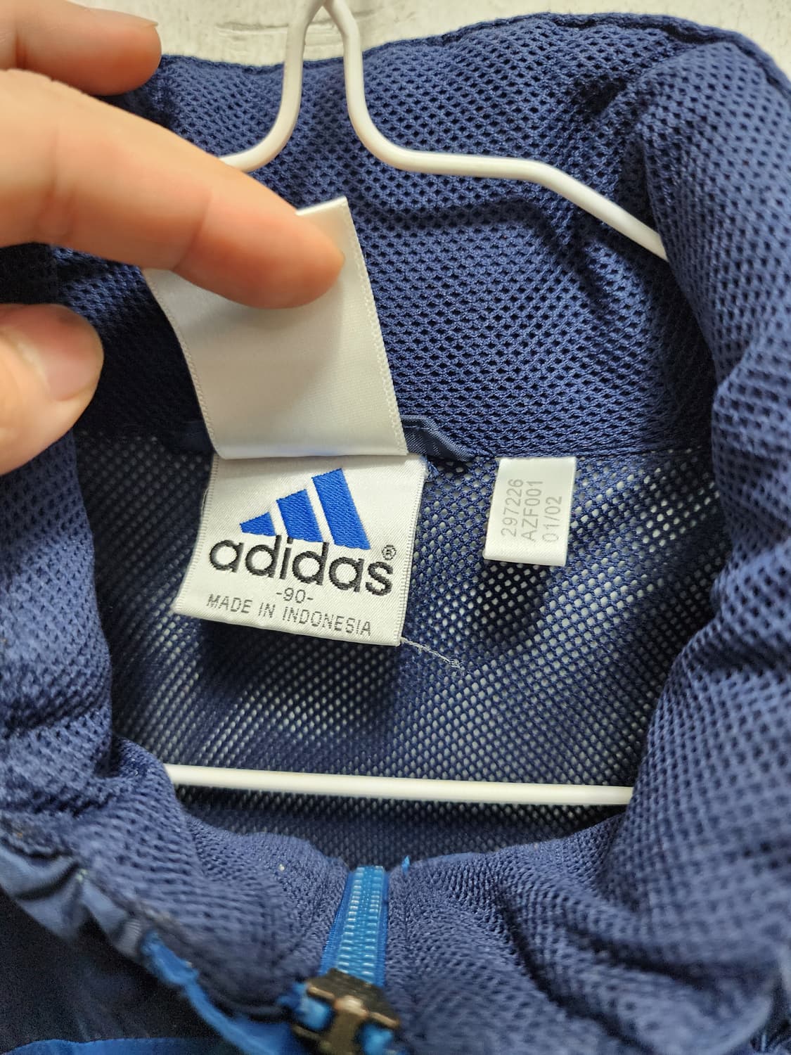 아디다스 02-03 프랑스 바람막이  상품이미지3