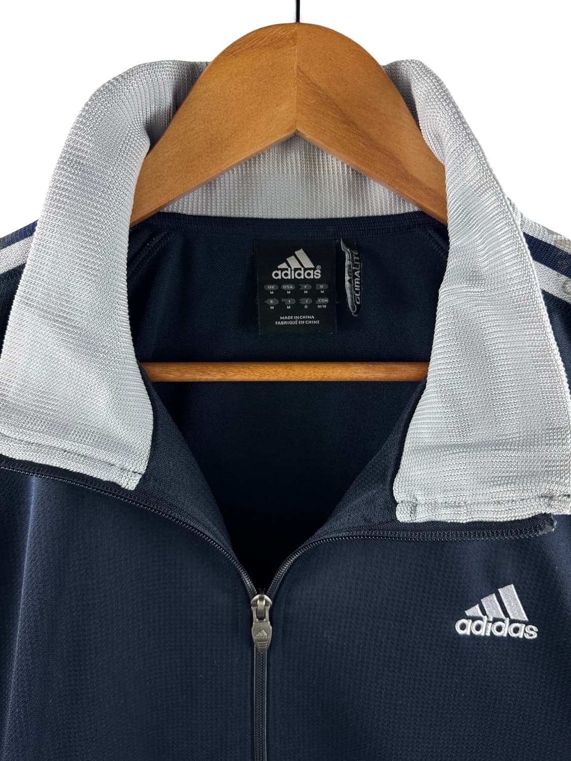 아디다스 네이비 그레이 트랙탑져지3058 상품이미지3