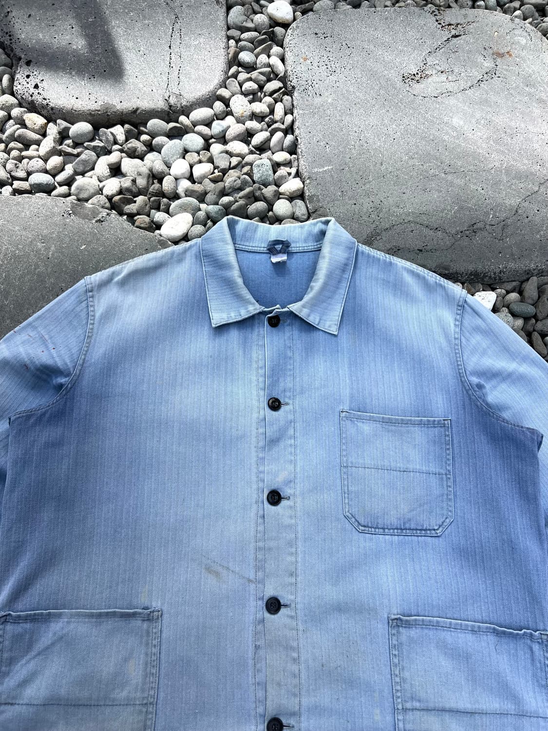 HARD SUN FADED VINTAGE HBT 헤링본 프렌치워크자켓 상품이미지6