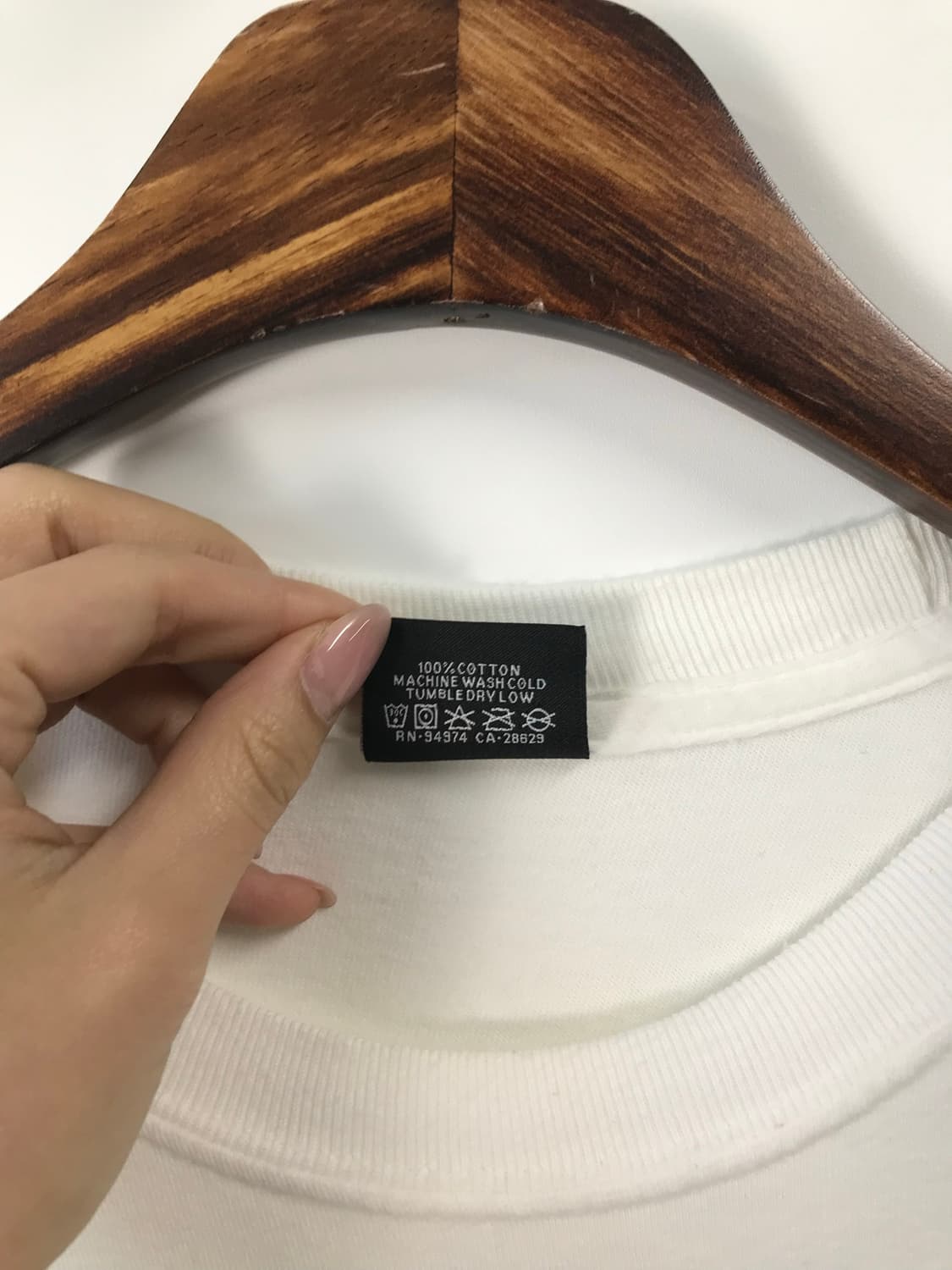 스투시 파지티브 바이브레이션 화이트 반팔 티셔츠 상품이미지7