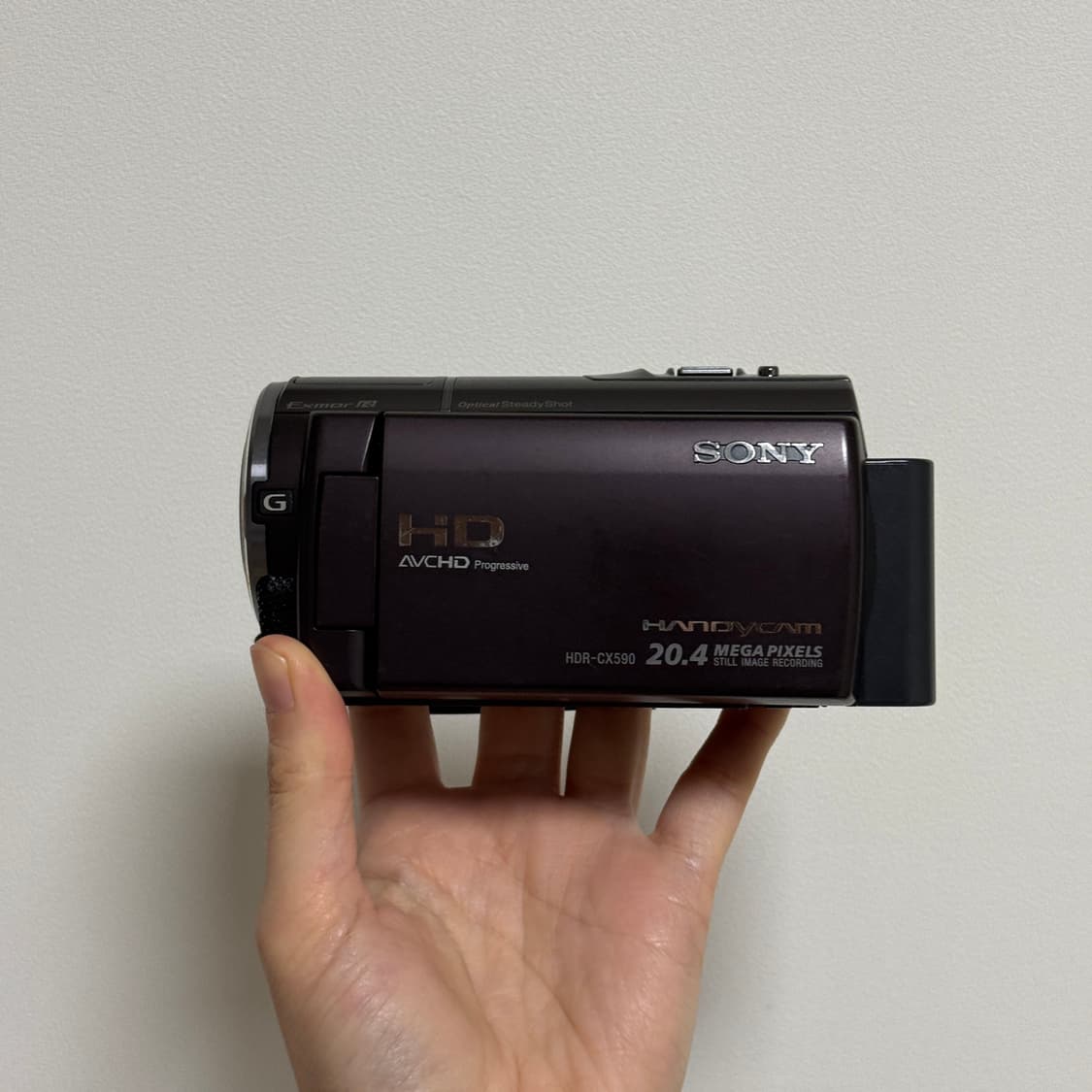 SONY HDR-CX590V 소니캠코더 소니핸디캠 빈티지캠코더 디카 상품이미지2