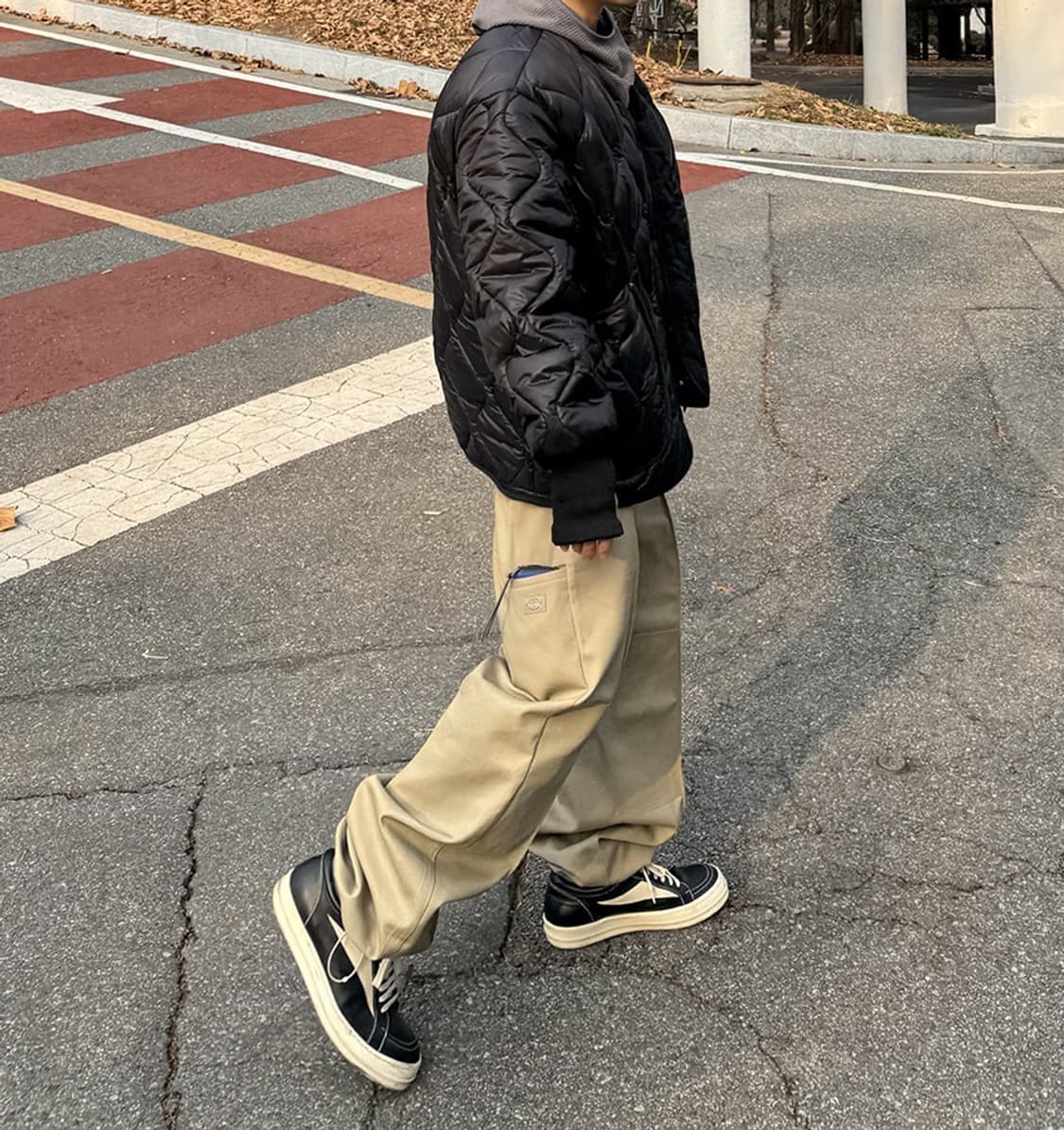 hae.a 퀼티드 패딩 자켓 상품이미지4