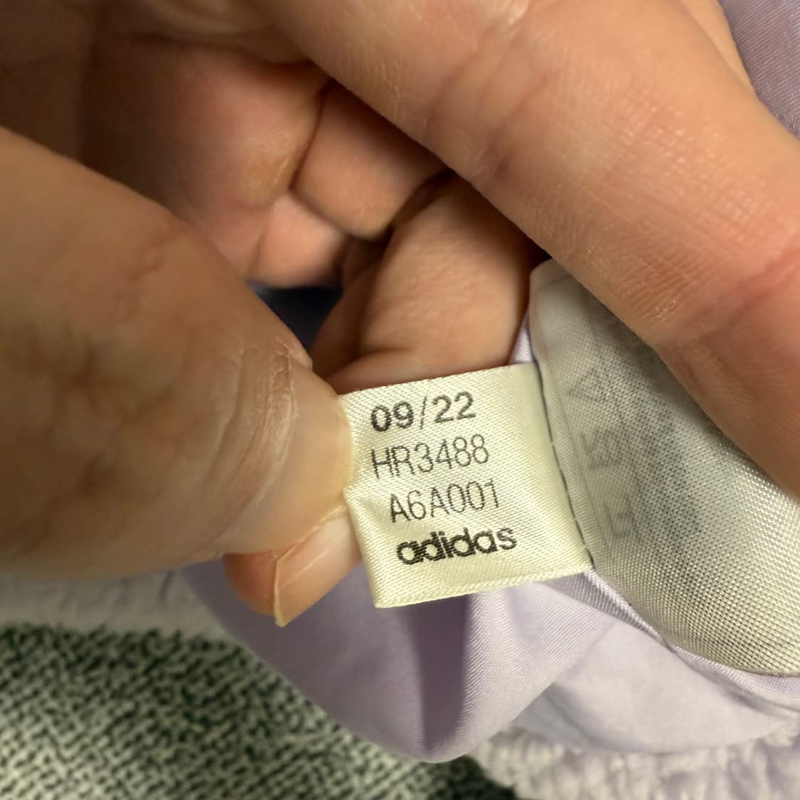 아디다스 털 후리스 연보라 S 상품이미지5