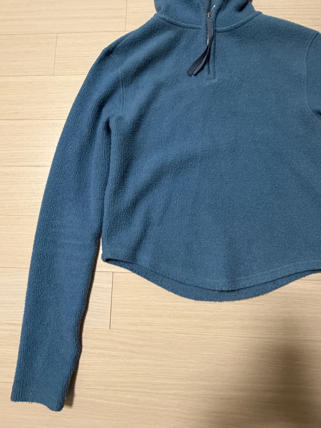 파르티멘토 우먼 HOODIE TOP_PASTEL BLUE 상품이미지4