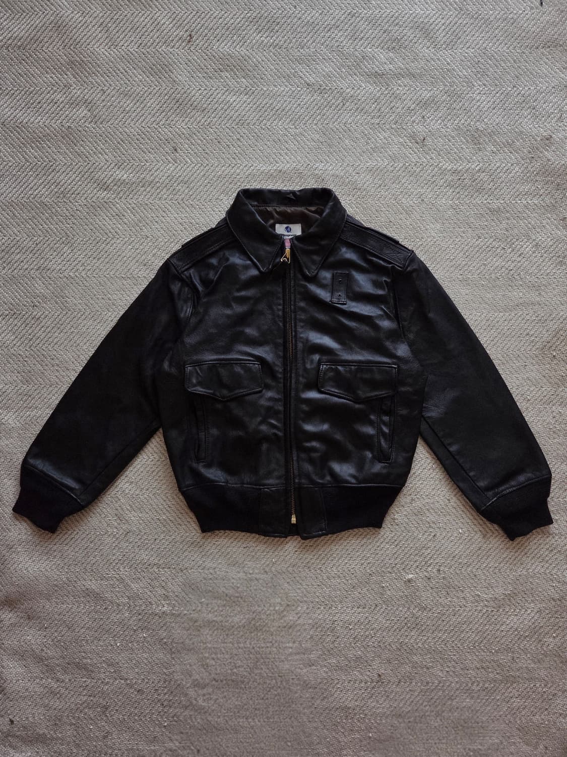 00s OG US 보더 패트롤 레더 듀티 자켓 상품이미지1