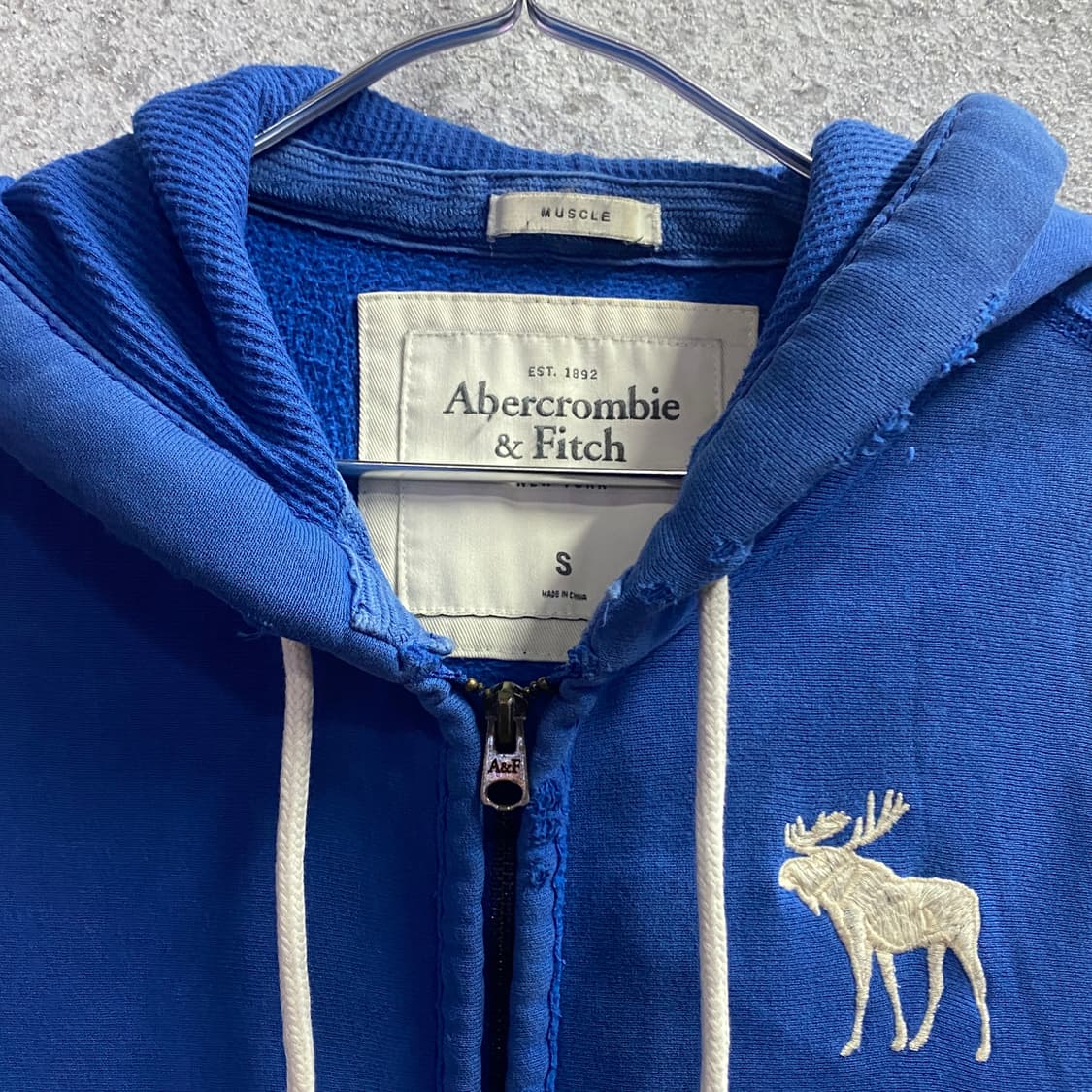 아베크롬비 암로고 디어 후드집업 B3172 상품이미지3