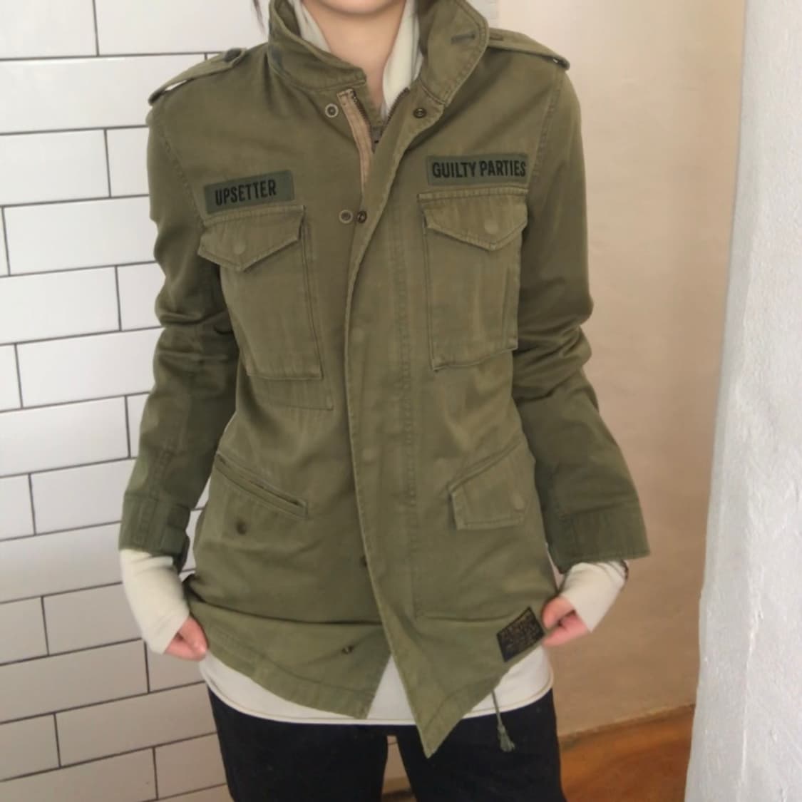 와코마리아 밀리터리 야상 자켓 상품이미지1