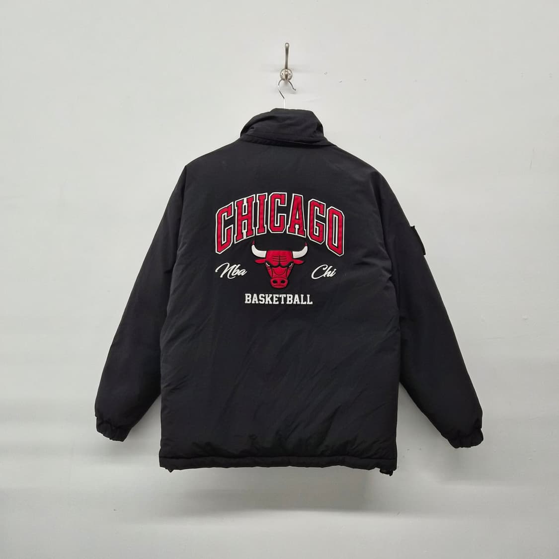 NBA 시카고 불스 리버시블 덕다운 패딩 점퍼 남성 XL 상품이미지5