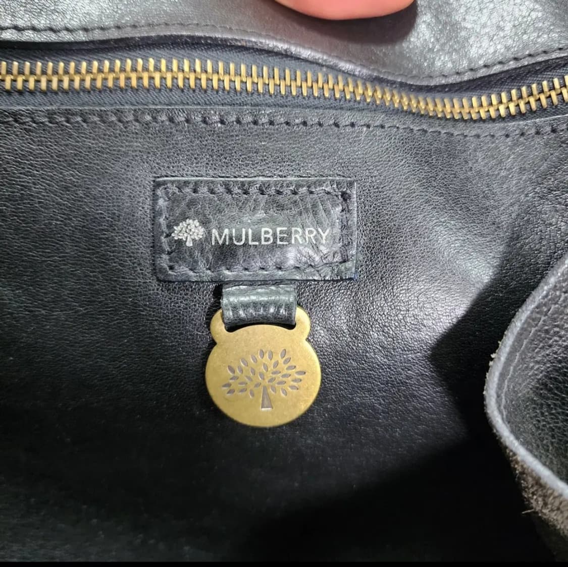 멀버리 레더 숄더백 상품이미지8