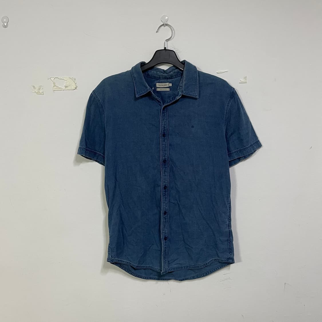 캘빈클라인 데님 반팔 셔츠 상품이미지1