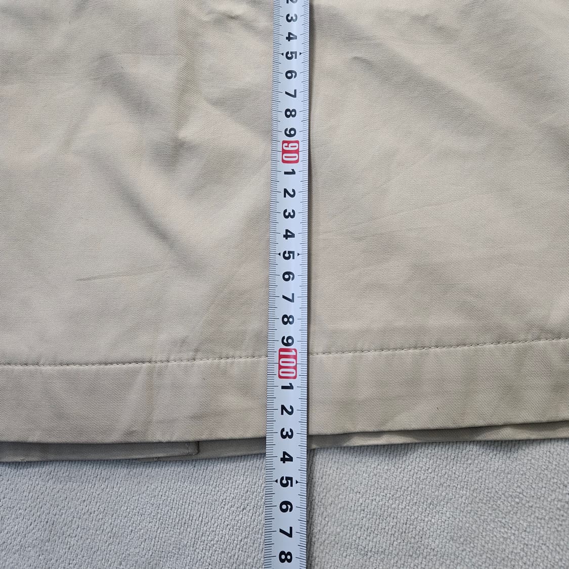 96-5 일본 빈티지 싱글 트렌치 코트0325Y 상품이미지5